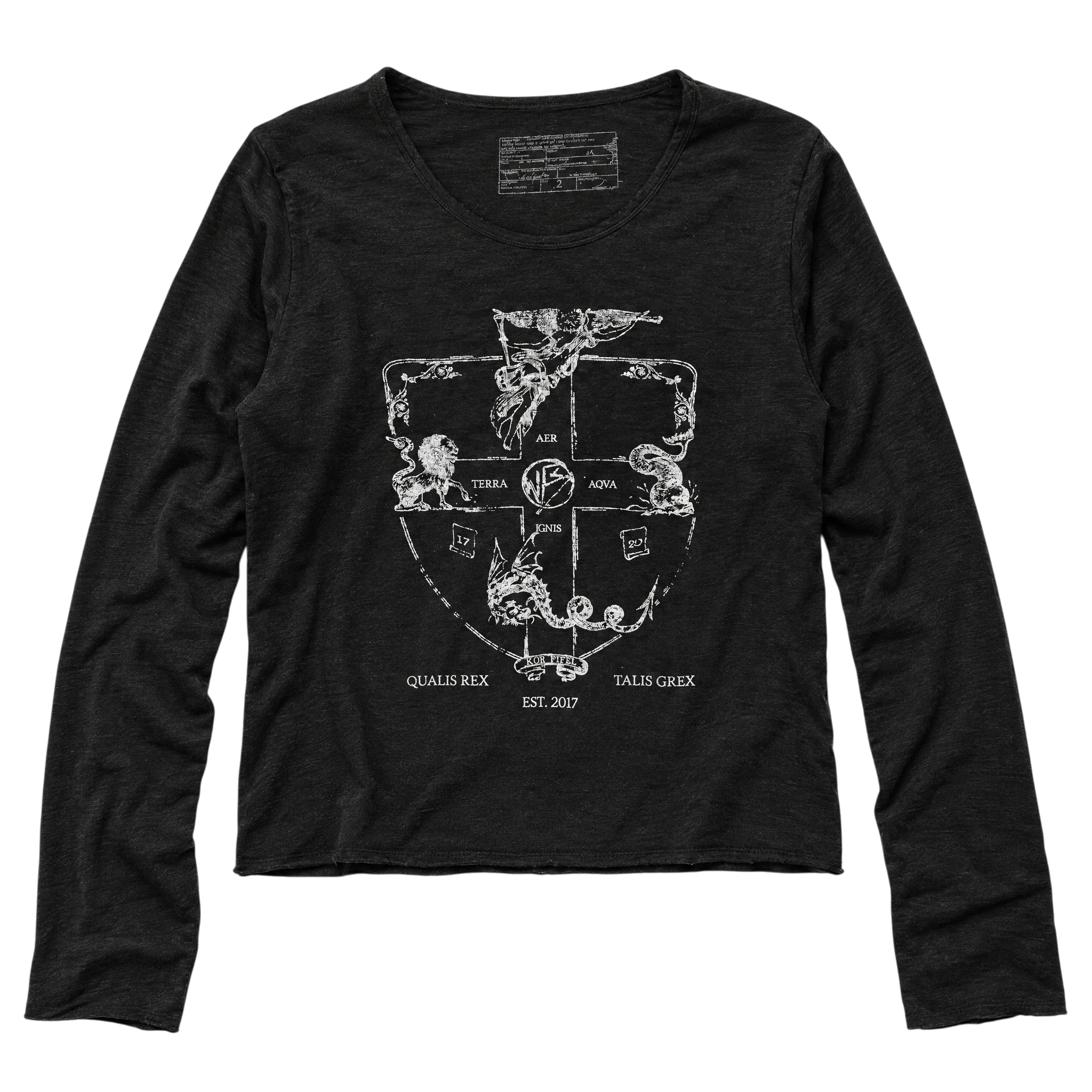 No/faith Studios Qualis Rex Talis Grex Est. 2017 Longsleeve