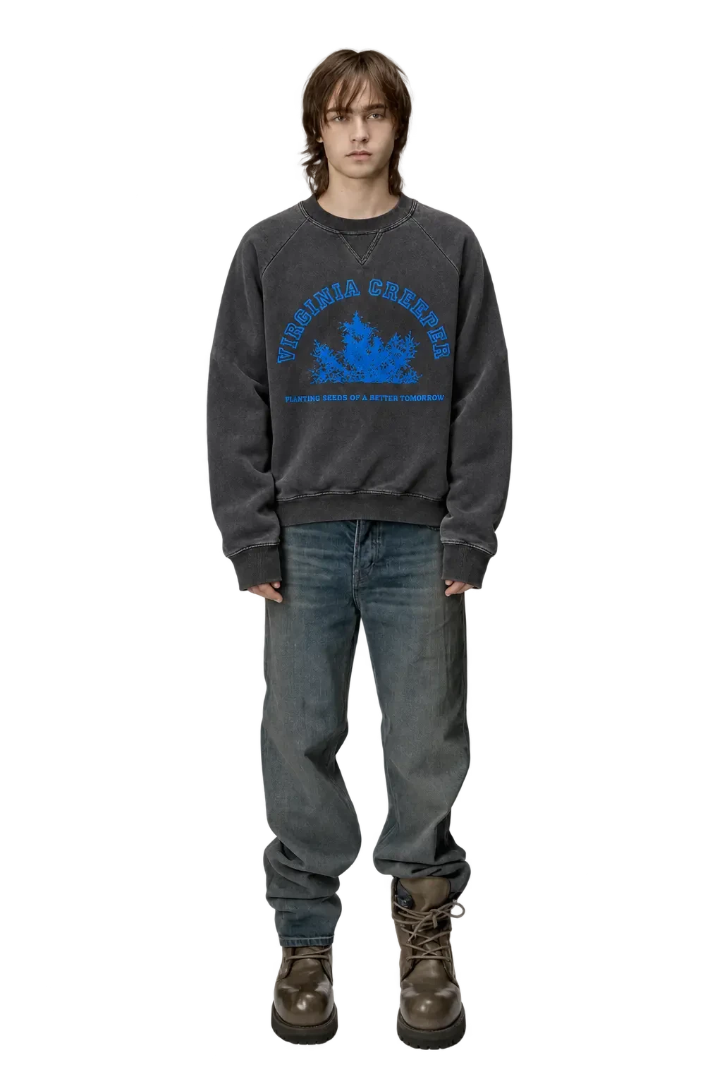 Raf Simons AW02 «Virginia Creeper» Sweatshirt