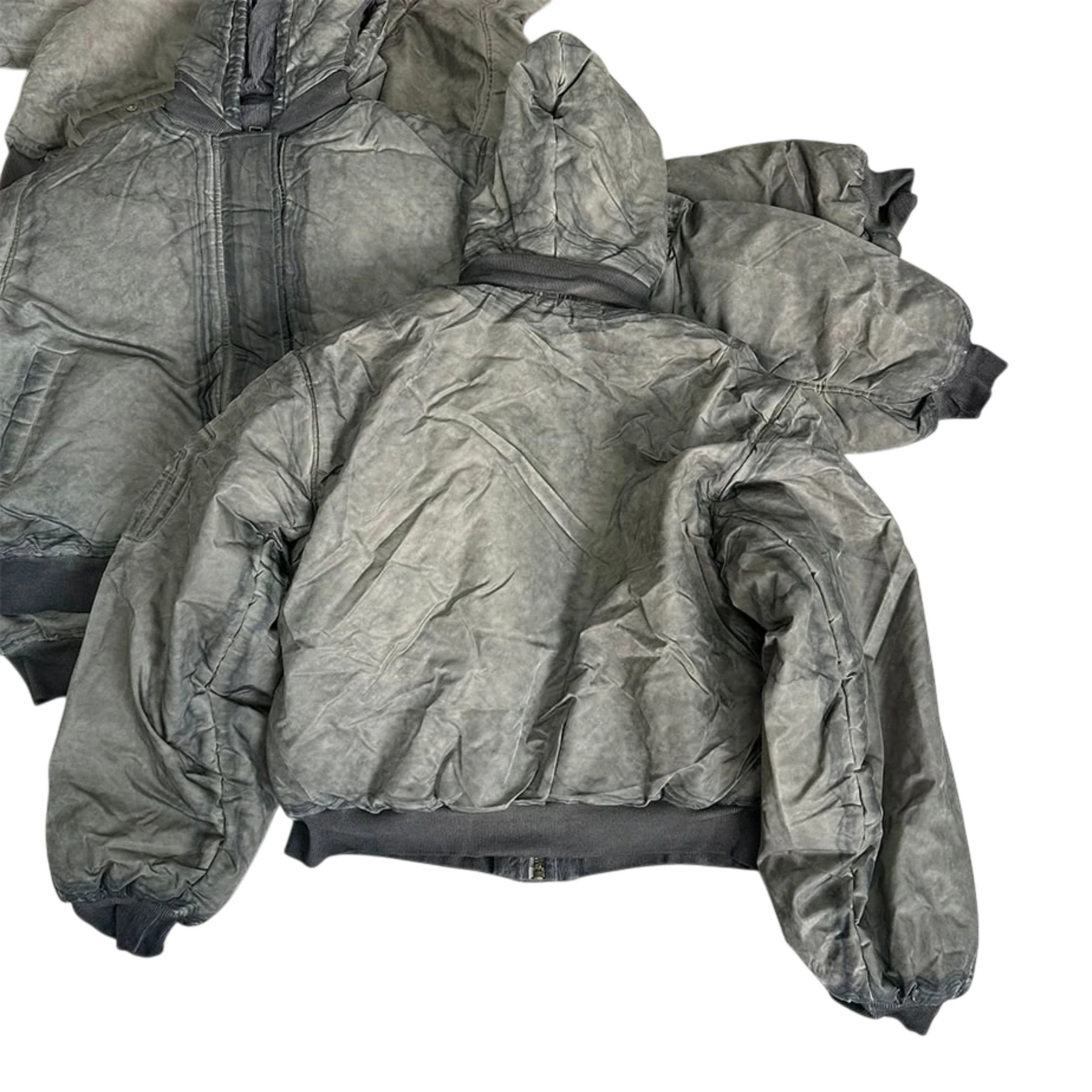 No/Faith Studios Khaki Onyx Bomber Jacket