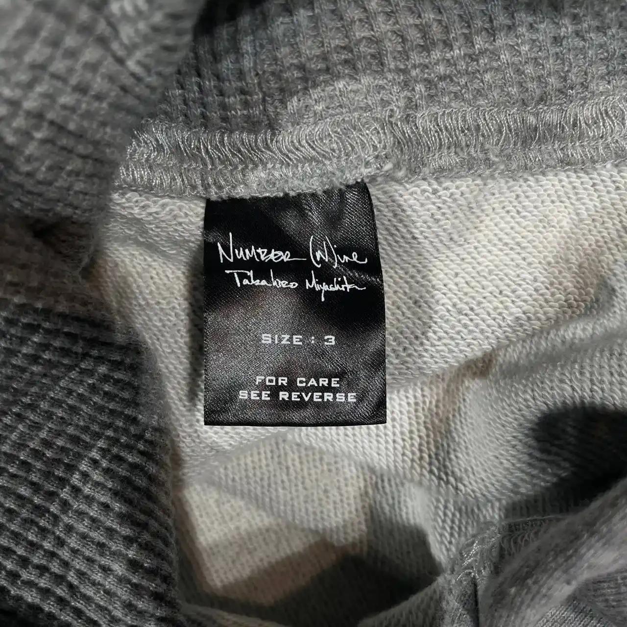 Number (N)ine ss06 Angel Wings Hoodie