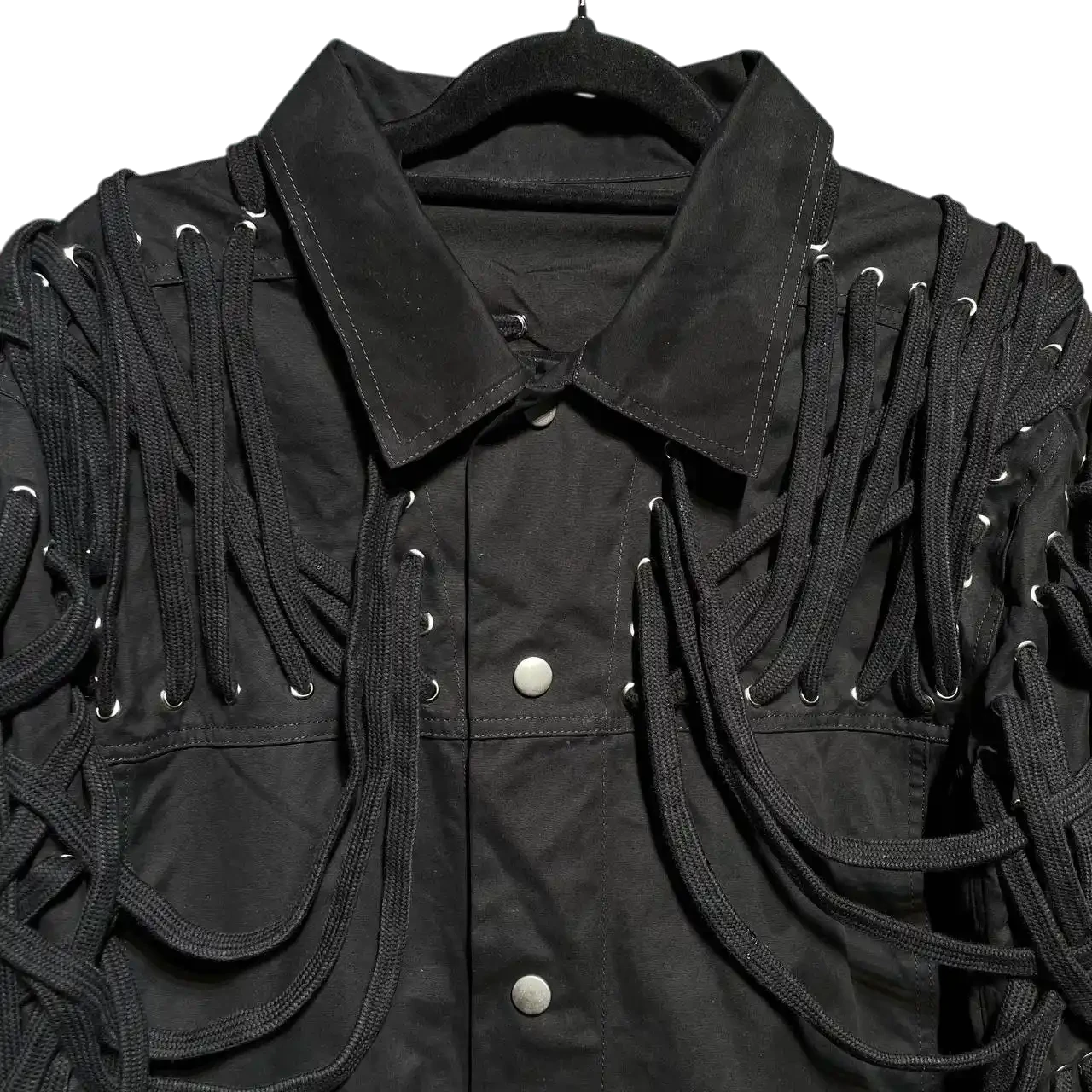 Rick Owens Tecuatl Megalaced Trucker Jacket