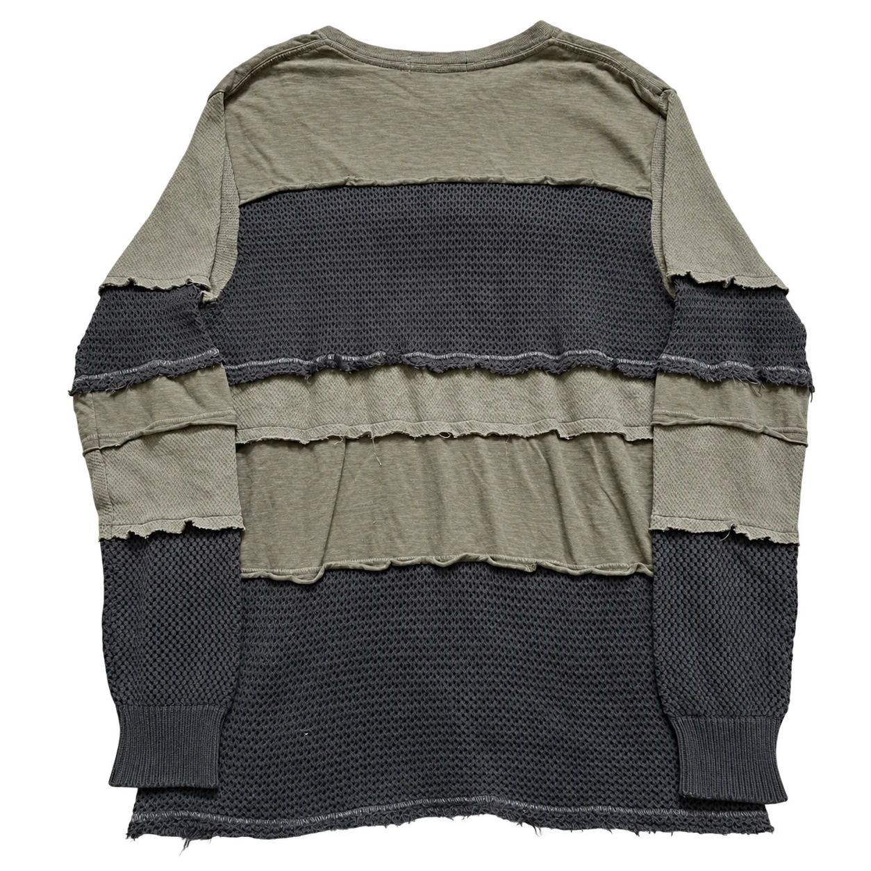 Undercover AW03 «Paper Doll» Layered Mesh Sweater