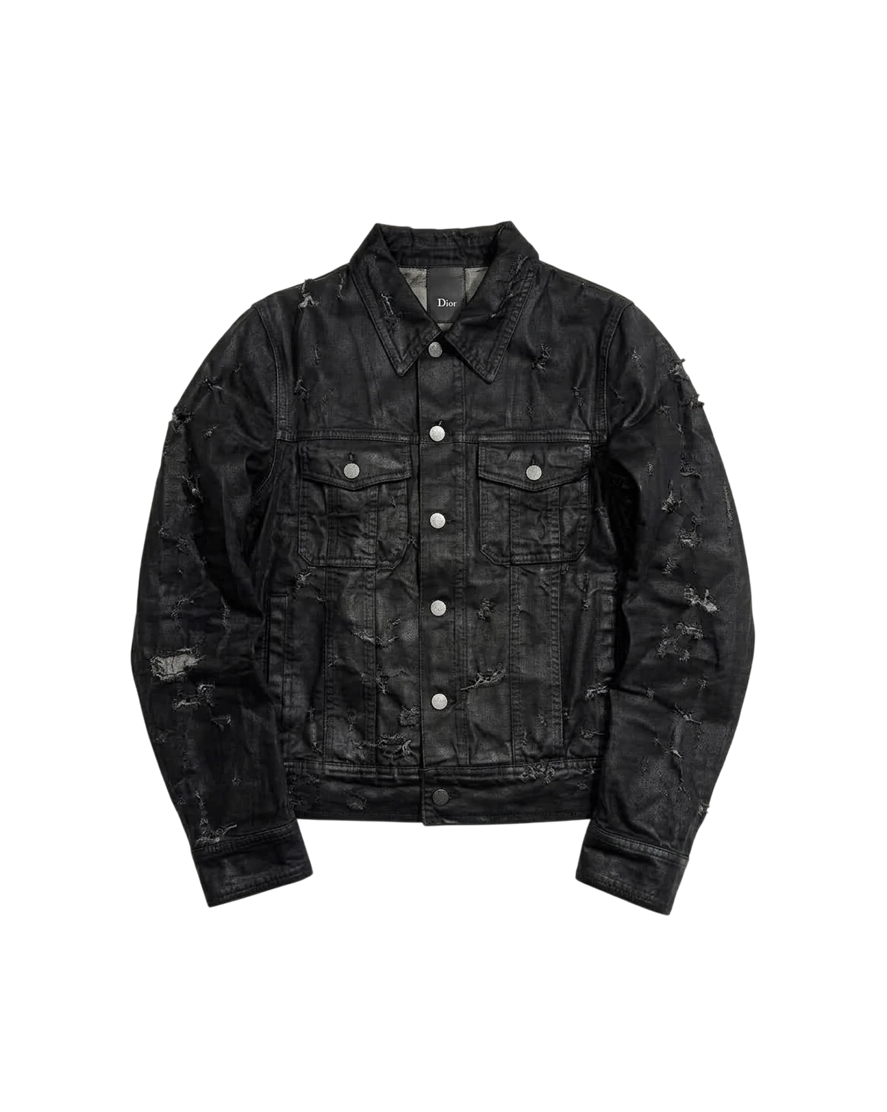 Dior Homme SS04 Strip Denim Jacket