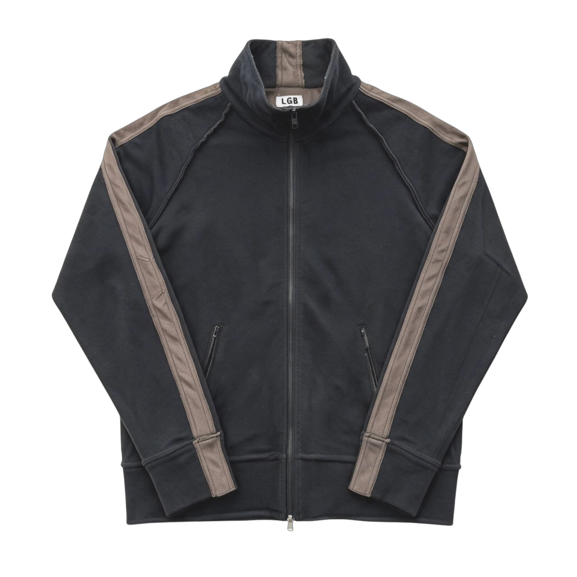 LGB GOTHIC LOGO ZIP-HOODIE