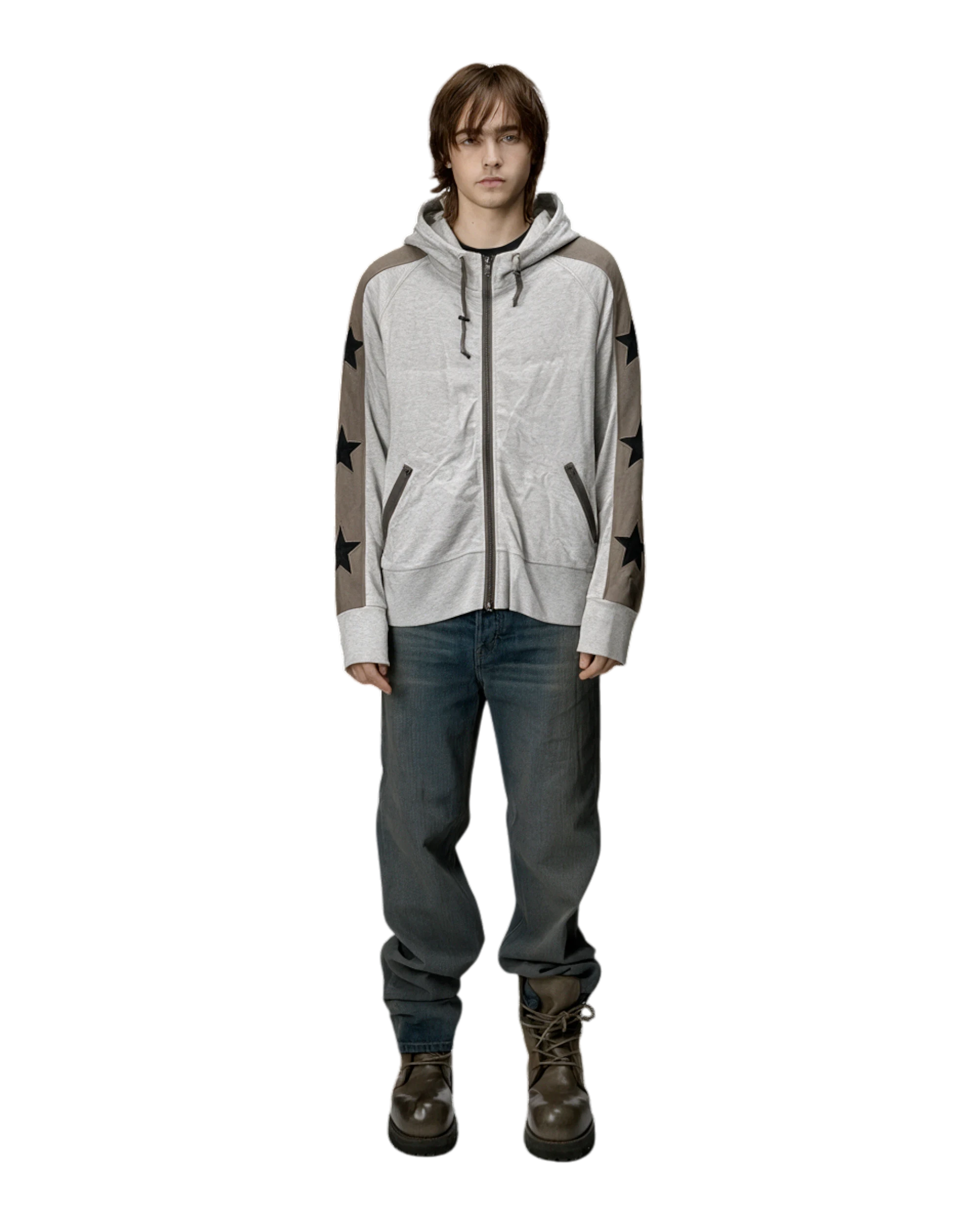 LGB Star Boxer Zip-Hoodie