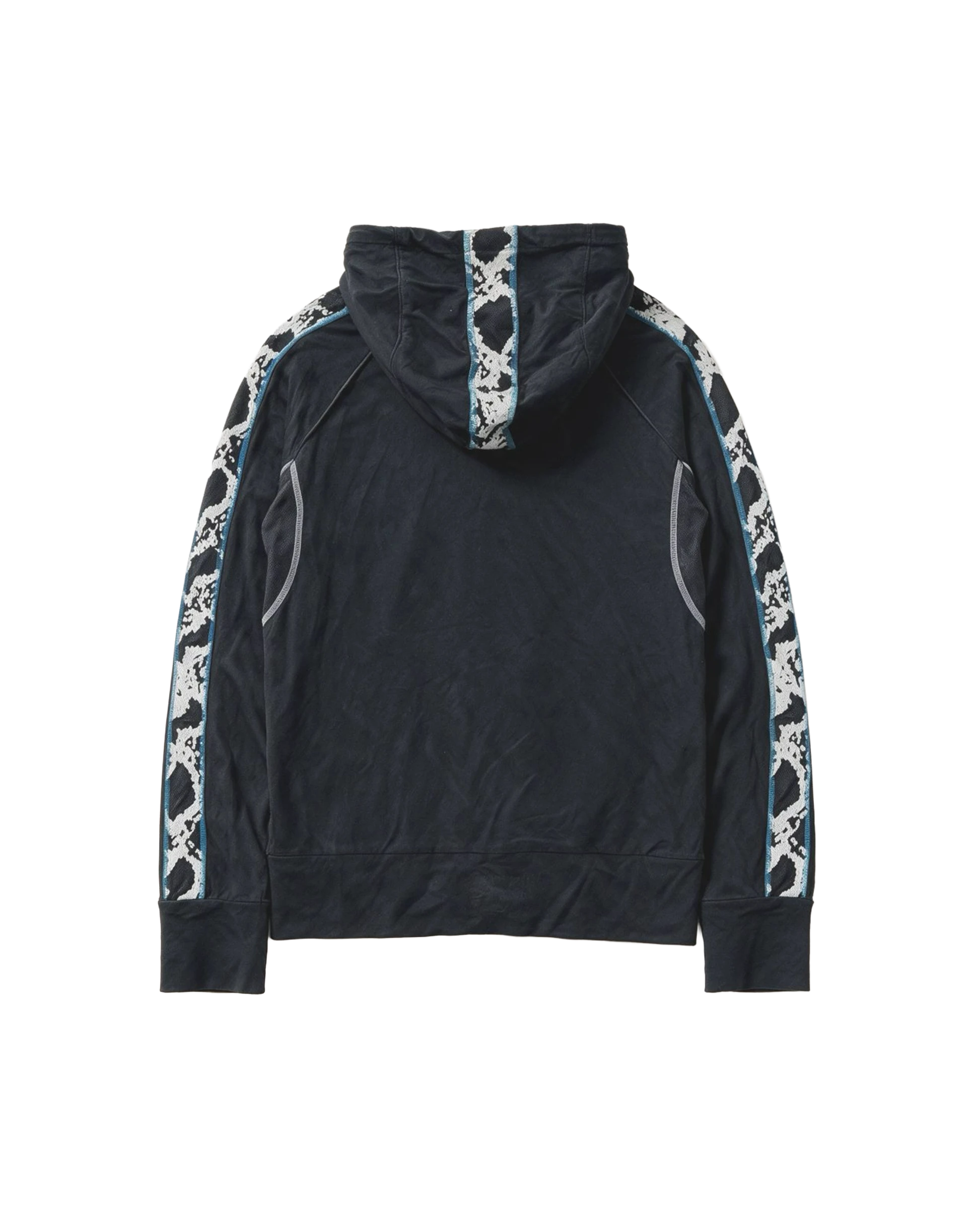 LGB Metallic Snakeskin Zip Hoodie
