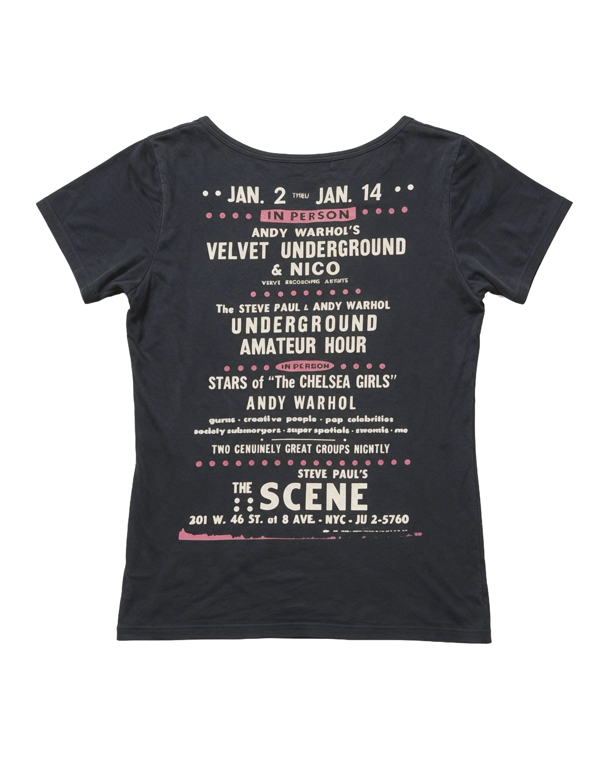 Hysteric Glamour Andy Warhol T-Shirt