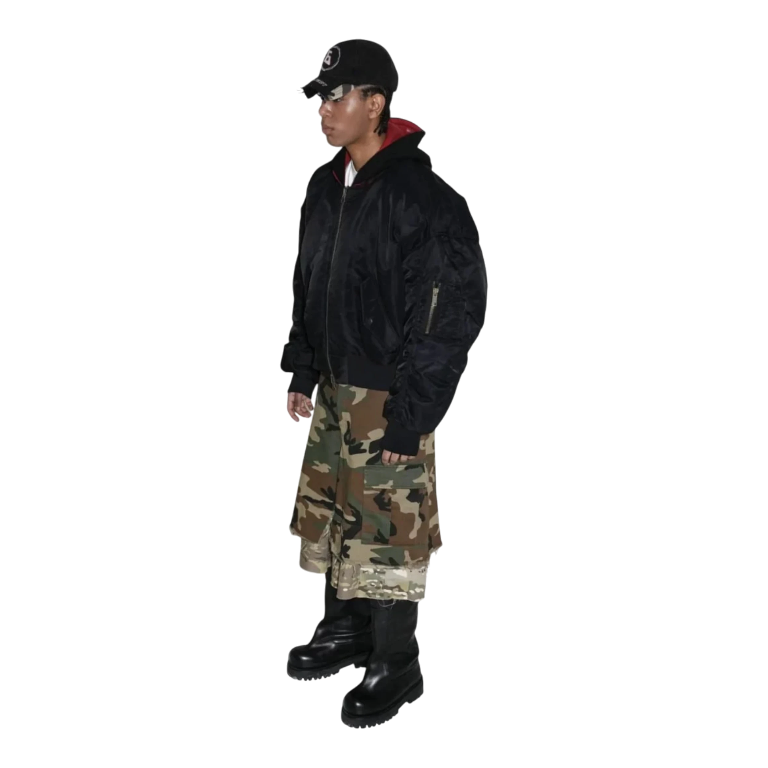 Project G/R Reversible Hooded Ma-1 Jacket