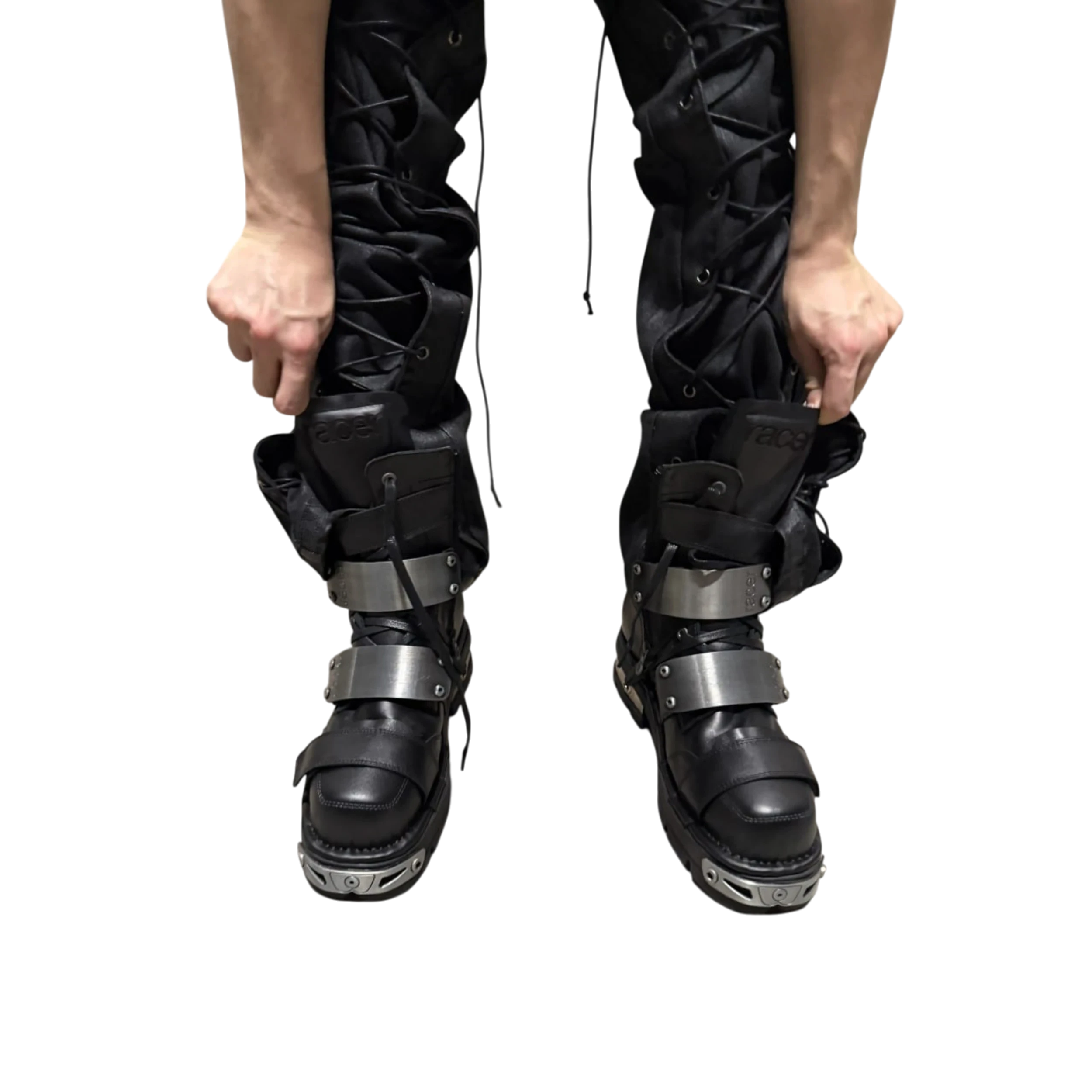 Racer Worldwide X New Rock Black Boot