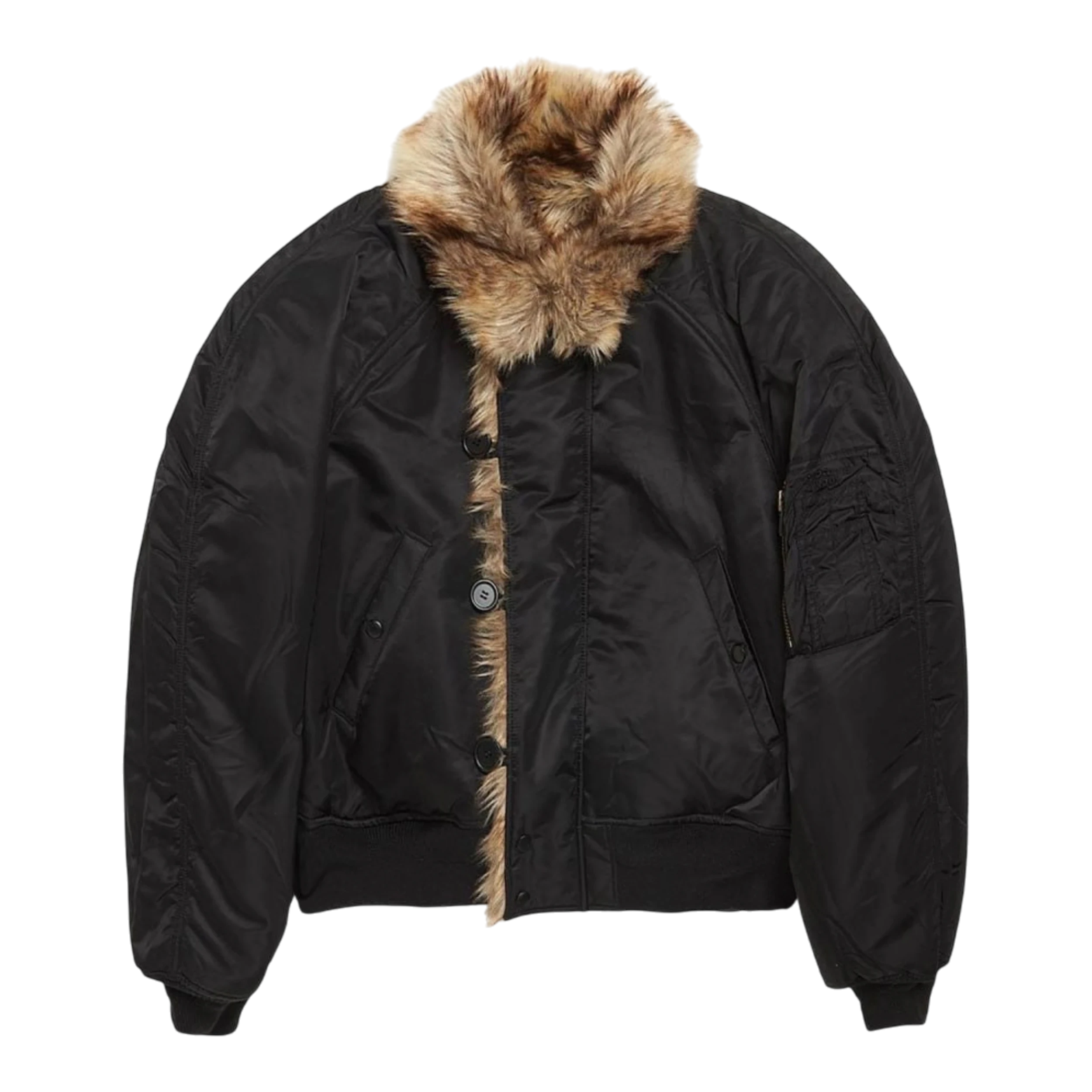 Protocol Index Exaggerated Shoulder Fur N2B
