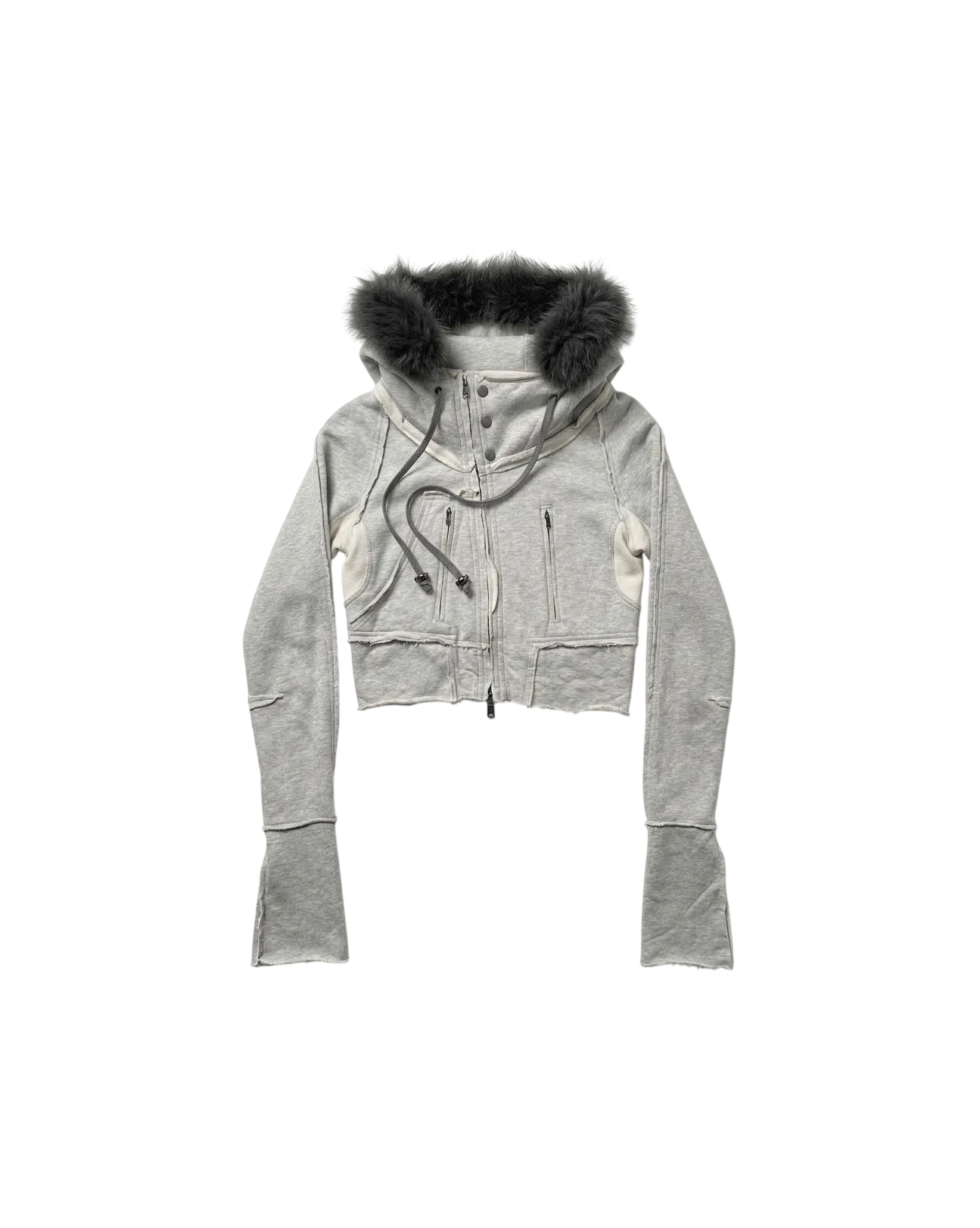 L.G.B. Raccoon Fur Parka