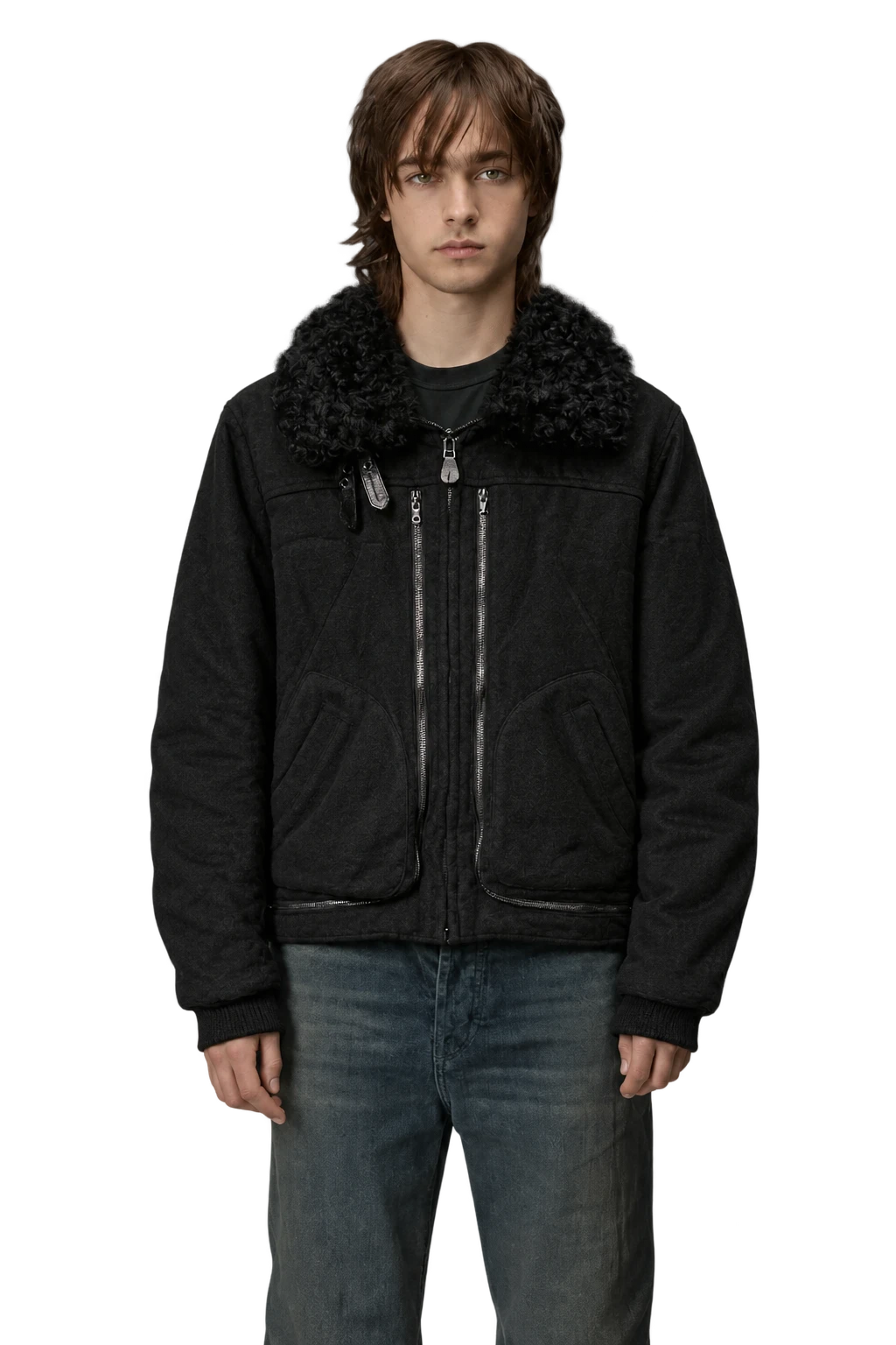 Undercover AW06 Guru Guru Wool Fur Jacket