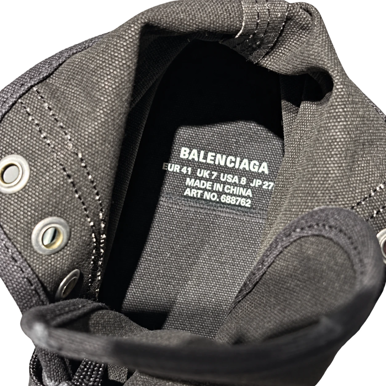 Balenciaga Paris High Black Shoes