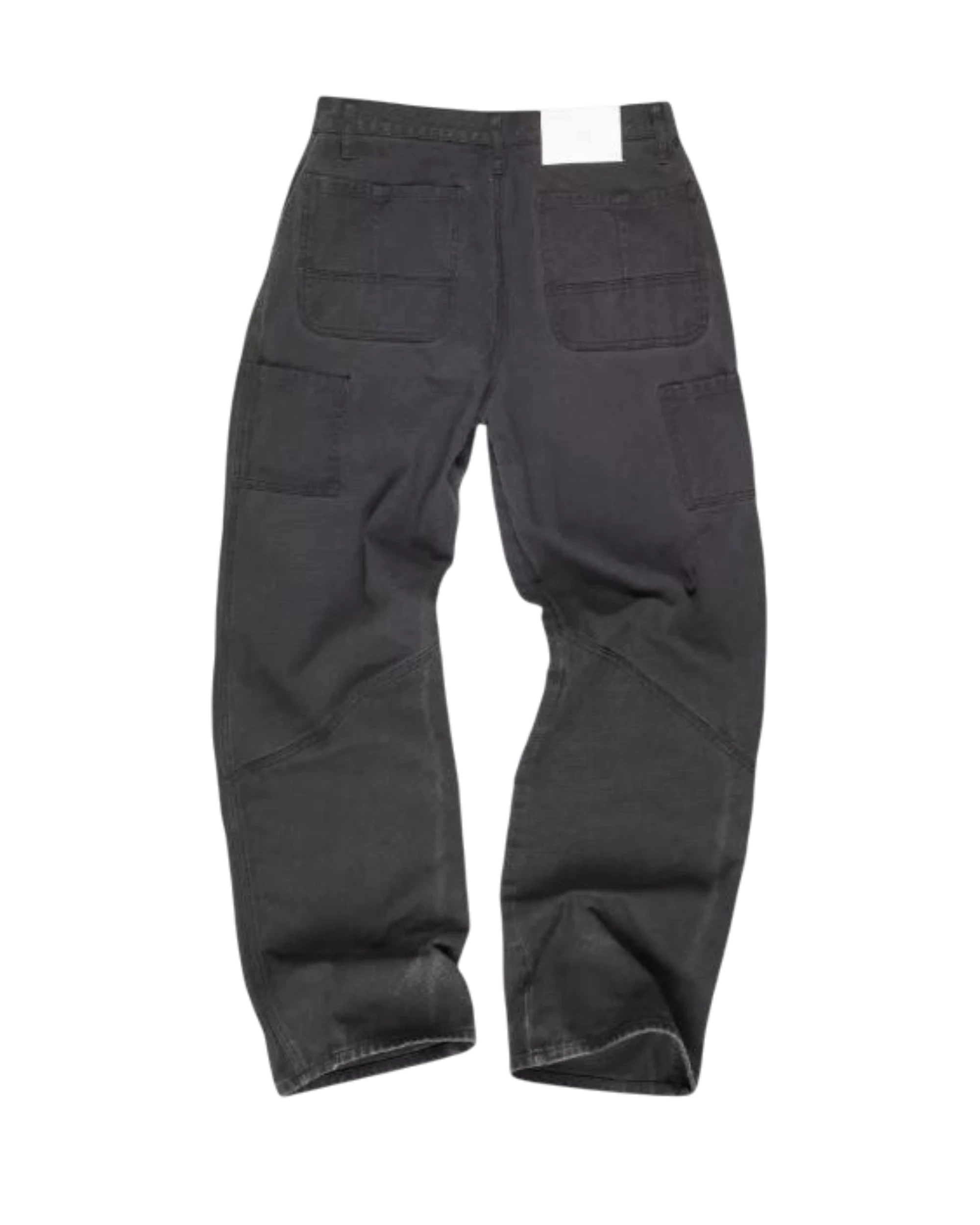 NO/FAITH STUDIOS Japanese Double Knee Cut Black