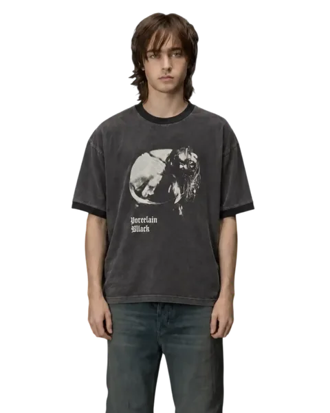 Enfants Riches Déprimés Porcelain Dog Patch Ringer T-shirt