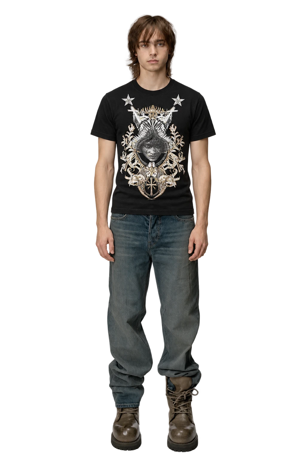 Givenchy "Angel Crest" T-Shirt