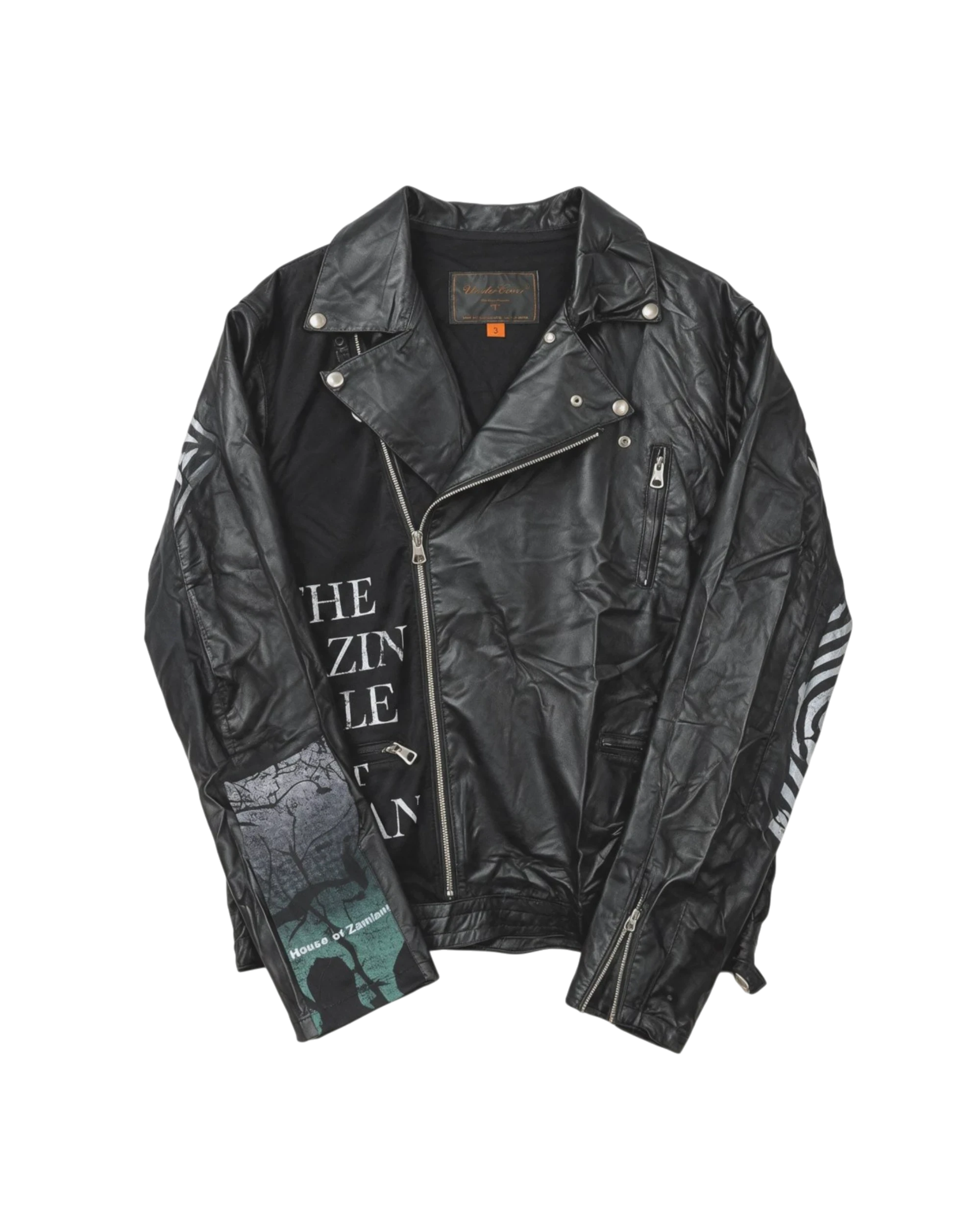 Undercover Klaus Leather Rider Jacket