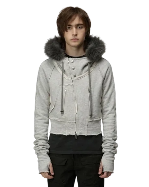 L.G.B. Raccoon Fur Parka