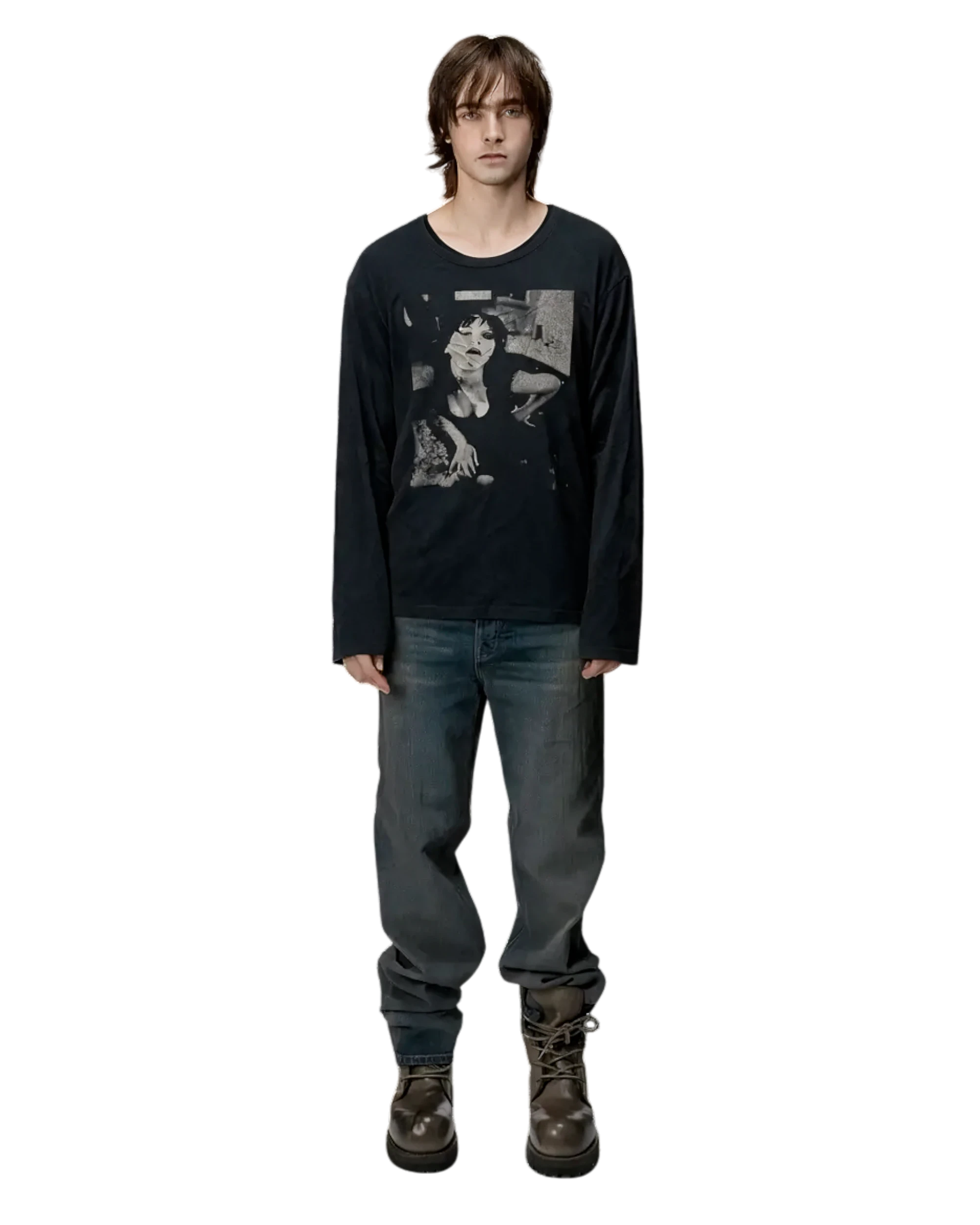 Hysteric Glamour Girl Print Longsleeve