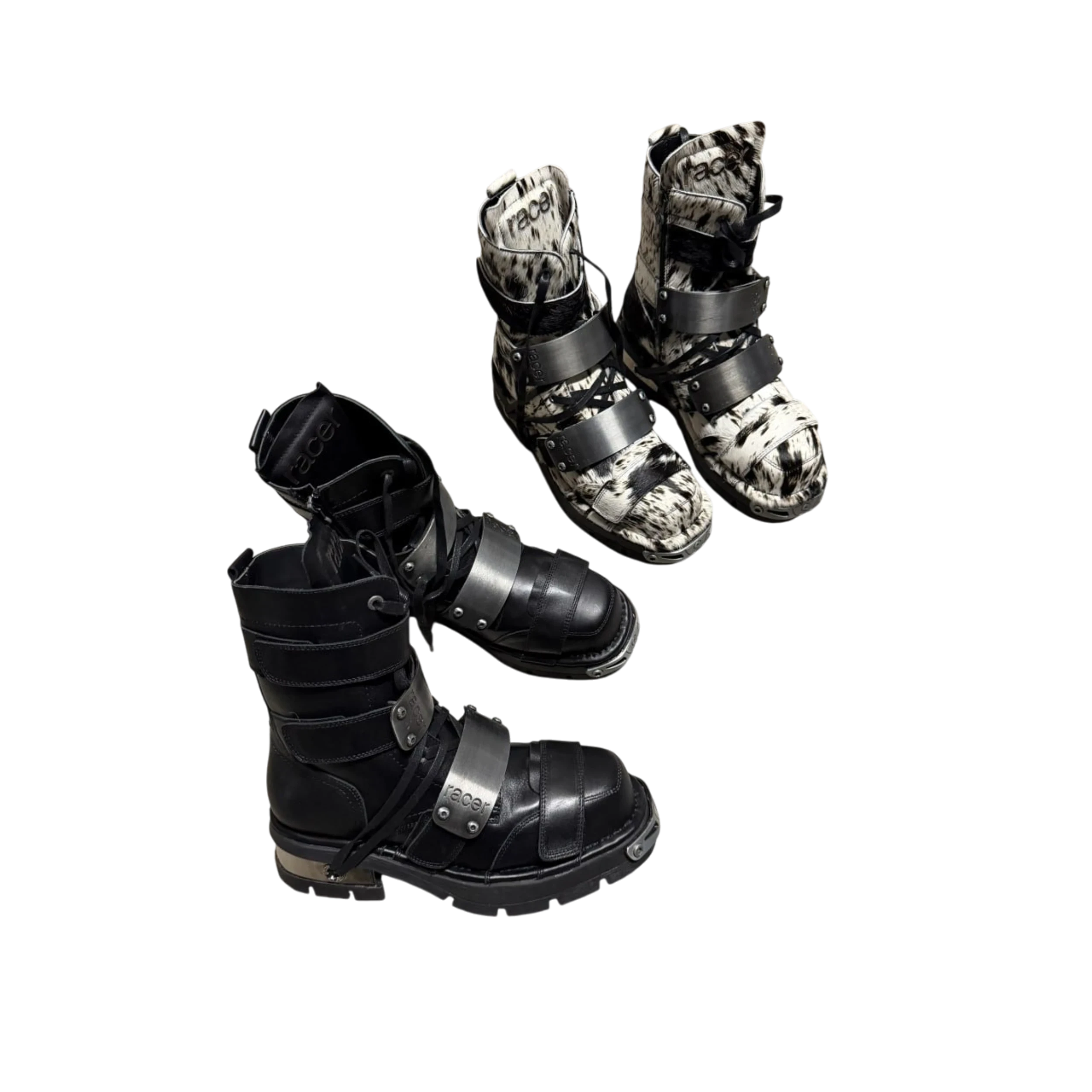 Racer Worldwide X New Rock Black Boot