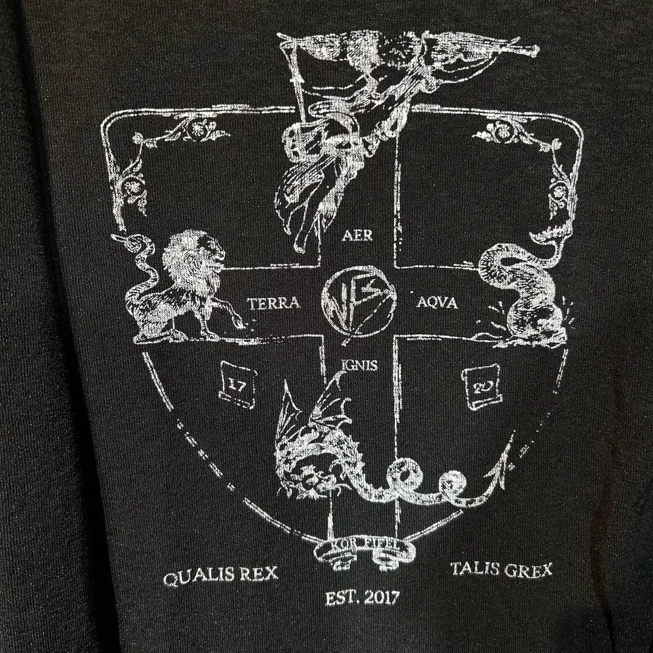 No/faith Studios Qualis Rex Talis Grex Est. 2017 Longsleeve