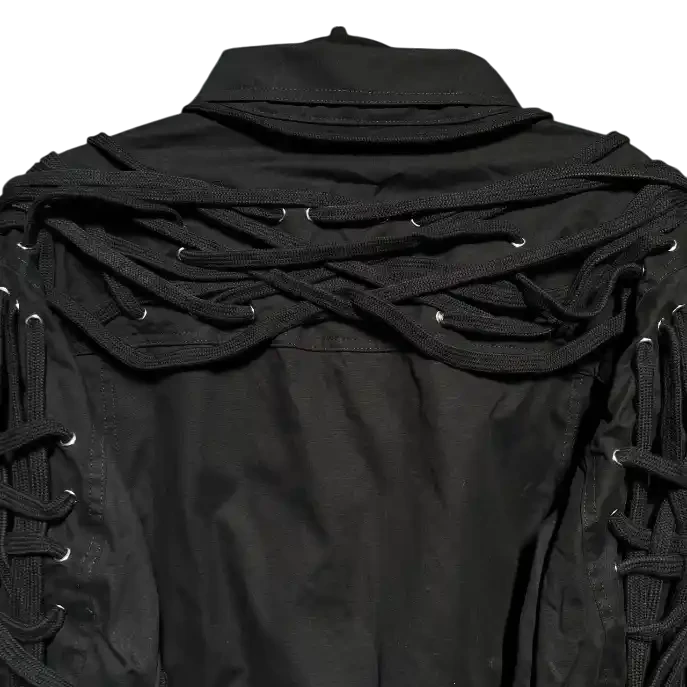 Rick Owens Tecuatl Megalaced Trucker Jacket