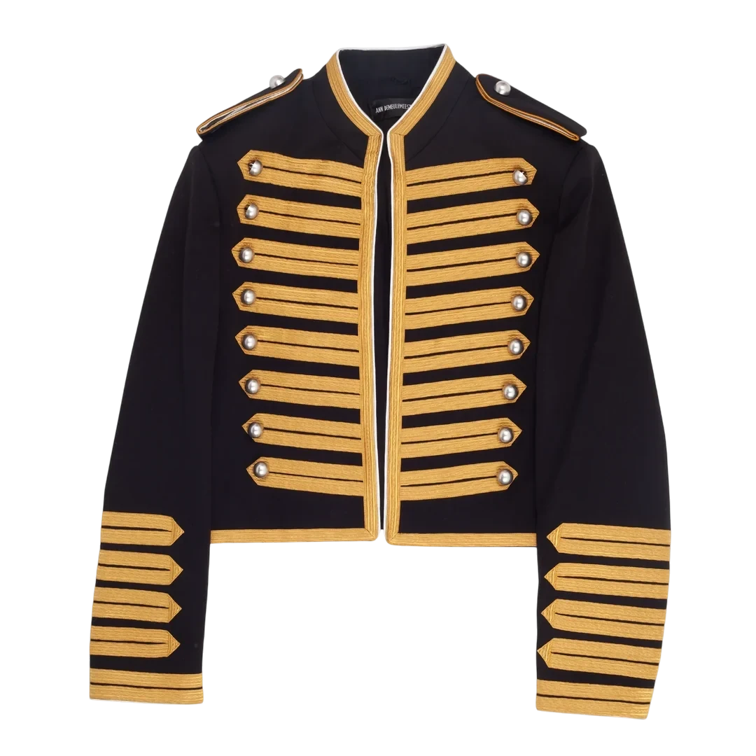 Ann Demeulemeester "Set Embroidered Marsina" Jacket