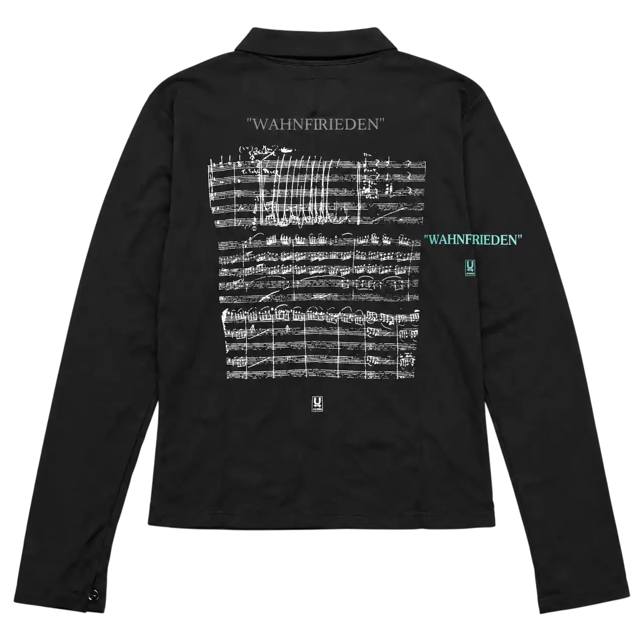 Undercover SS06 "T" Klaus Schulze Printed Cotton Jacket.