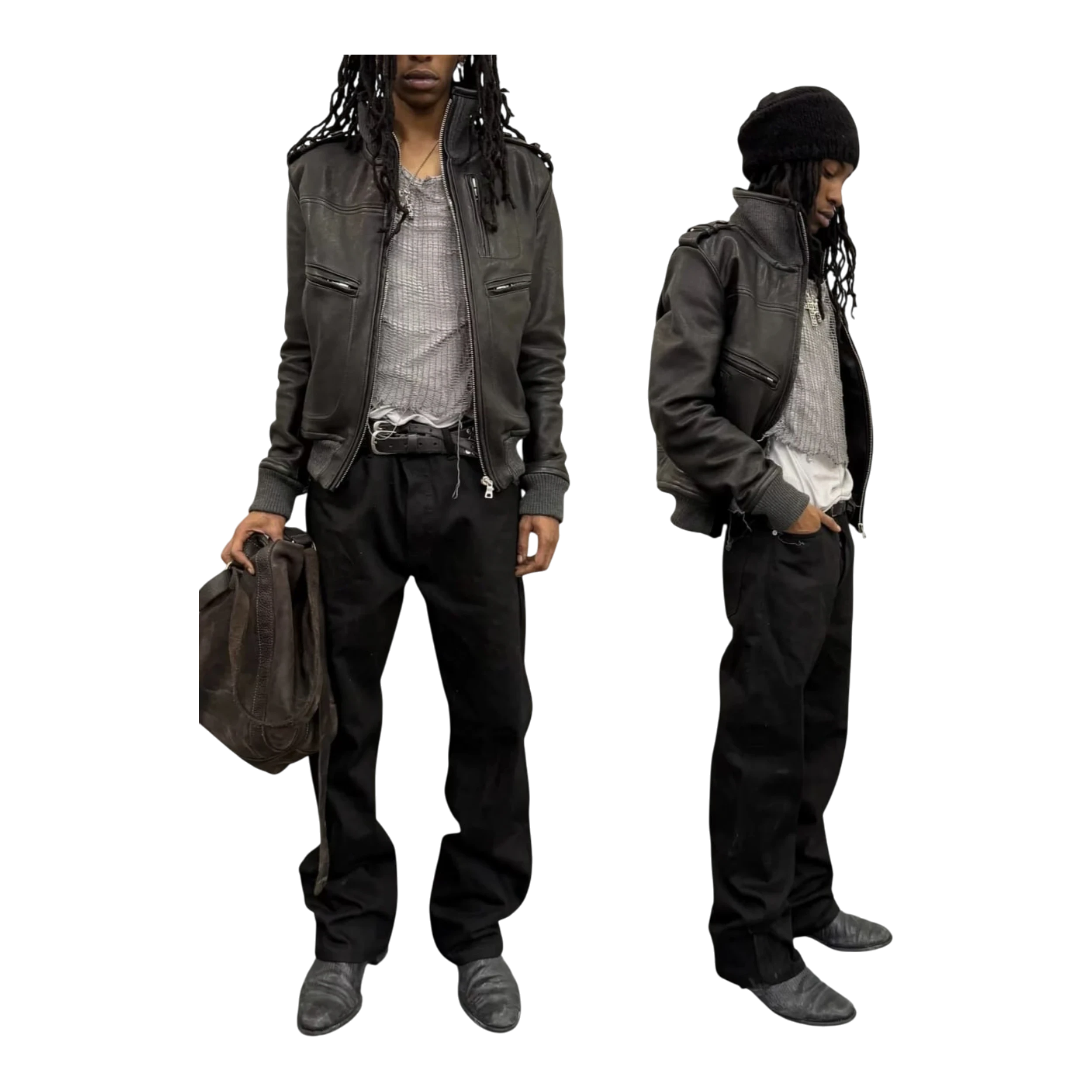 No Faith Studios Double-Layered Belt