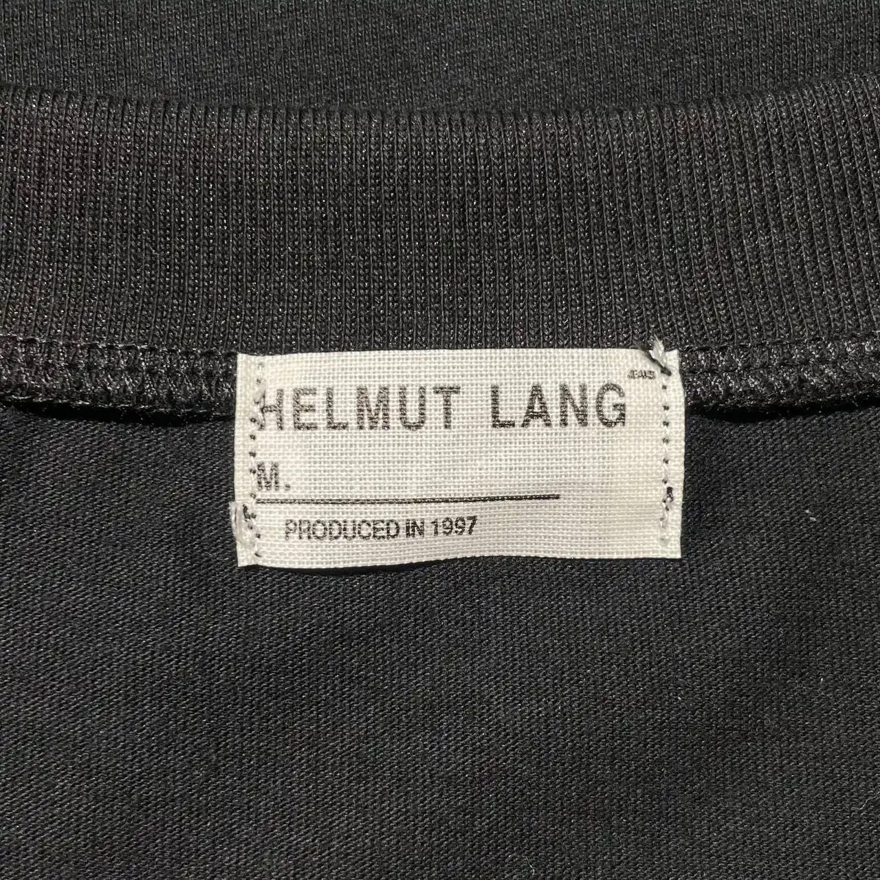 Helmut Lang 1997 Union Flag T-shirt