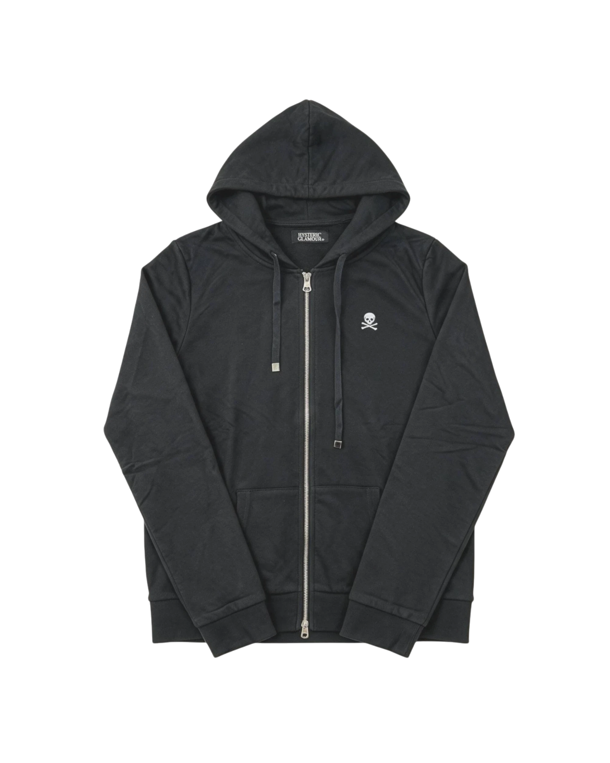 Hysteric Glamour Double Skulls & Girl Zip-Hoodie