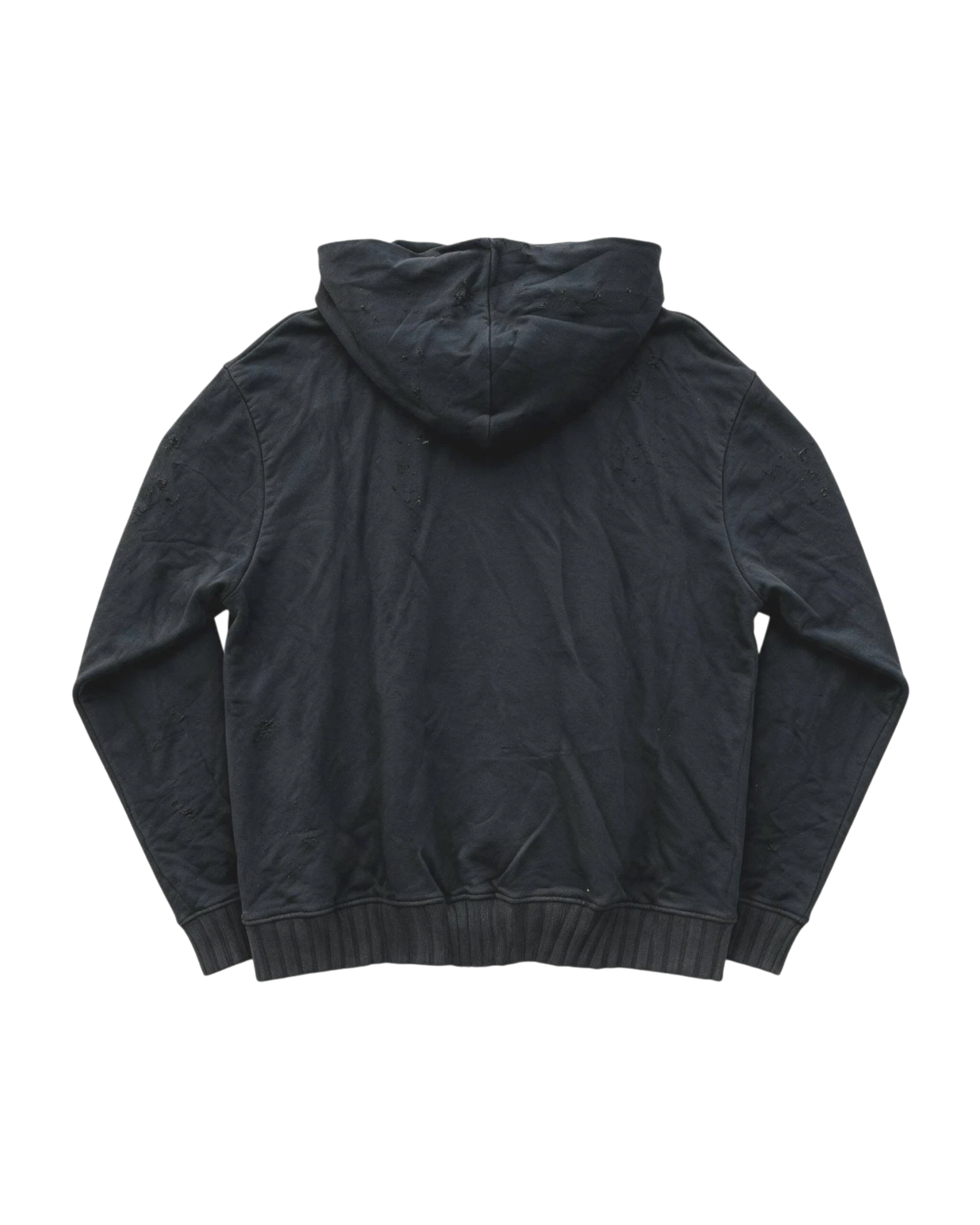 Amiri Shotgun Distressed Zip-Hoodie