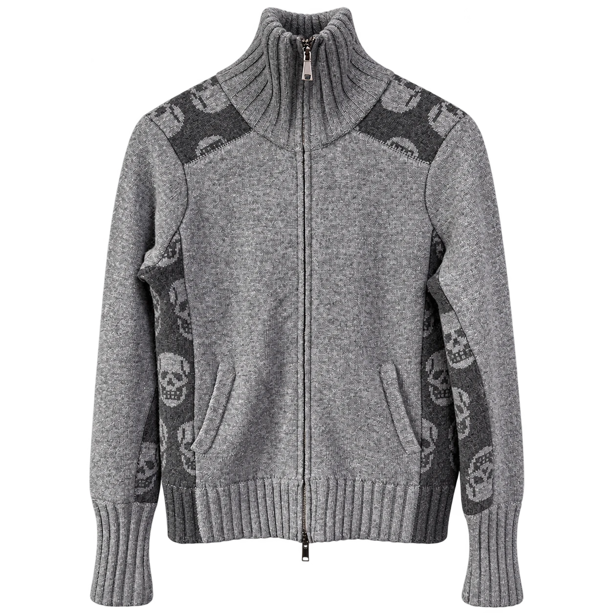 Hysteric Glamour Skull Knit Zip
