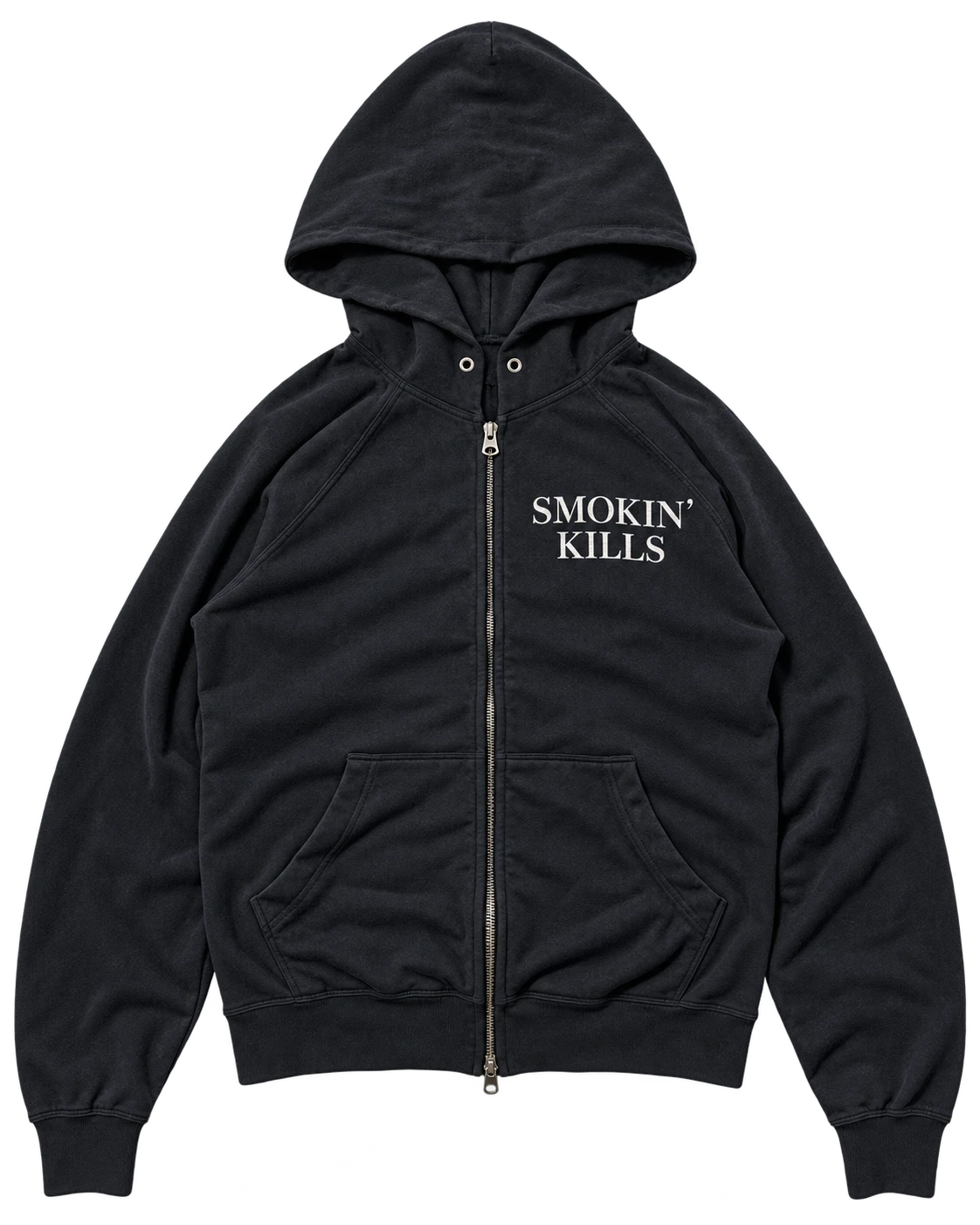 Hysteric Glamour Smokin Kills Zip-Hoodie