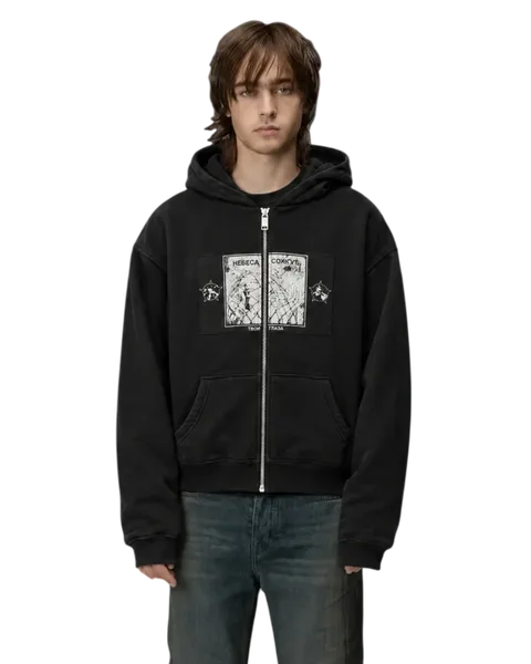 Enfants Riches Deprimes Небеса Сожгут Твои Глаза Zip-hoodie