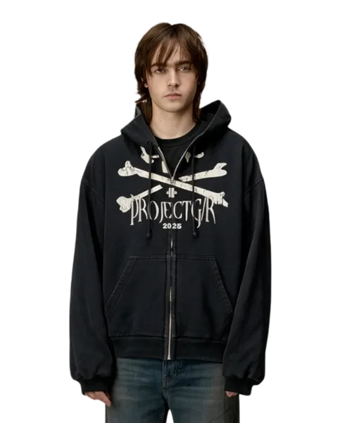 Grailz Project x Mastermind Zip-Hoodie