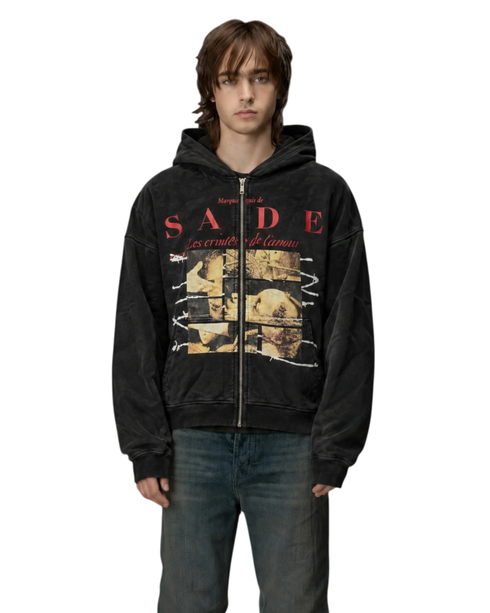 Enfants Riches Déprimes Sade Zip-hoodie