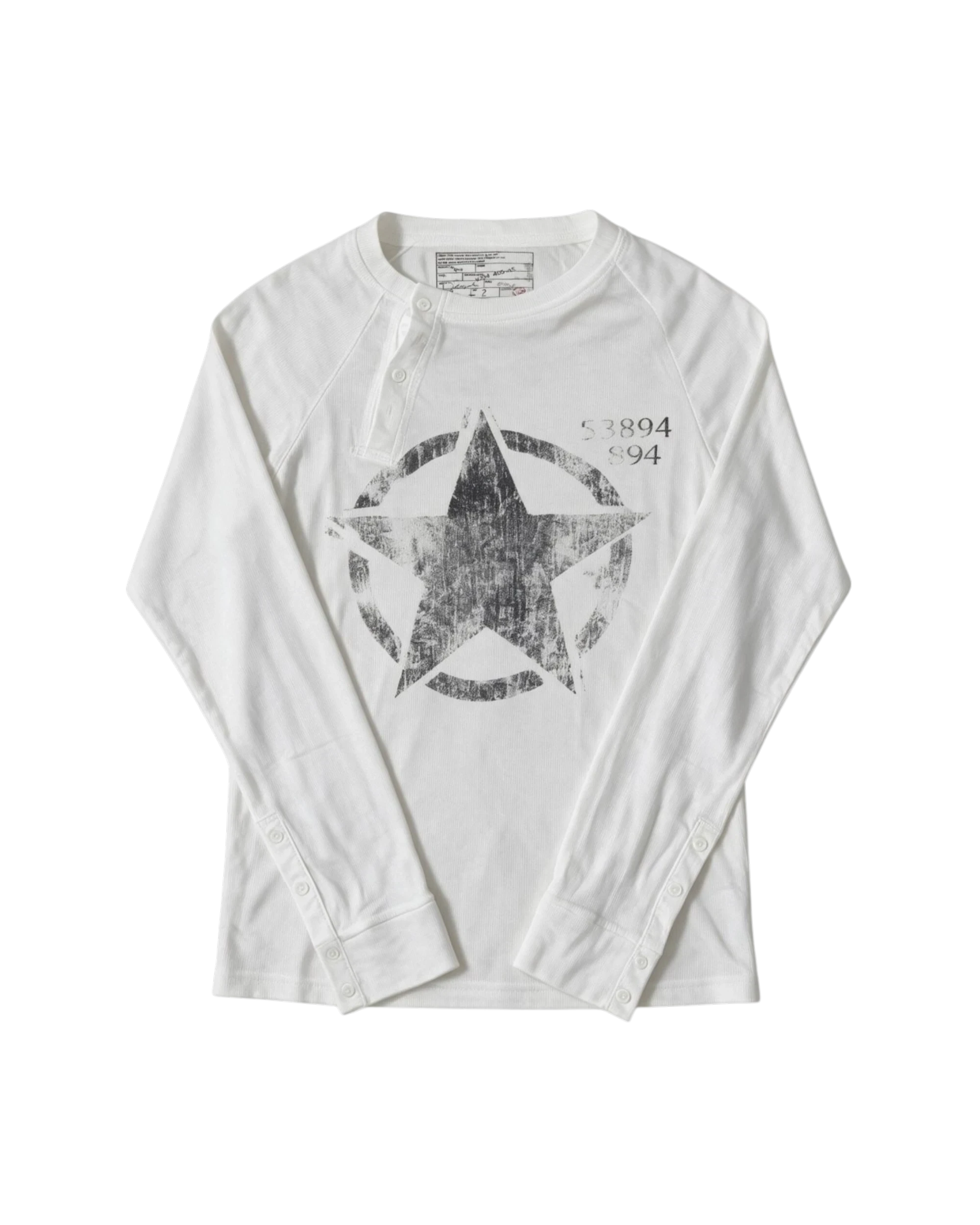No Faith Studios Asymmetrical Star Long Sleeve