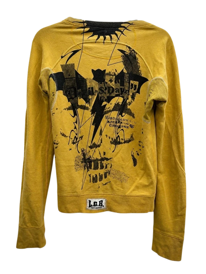 L.G.B. "Devils Day" Yellow Sweatshirt