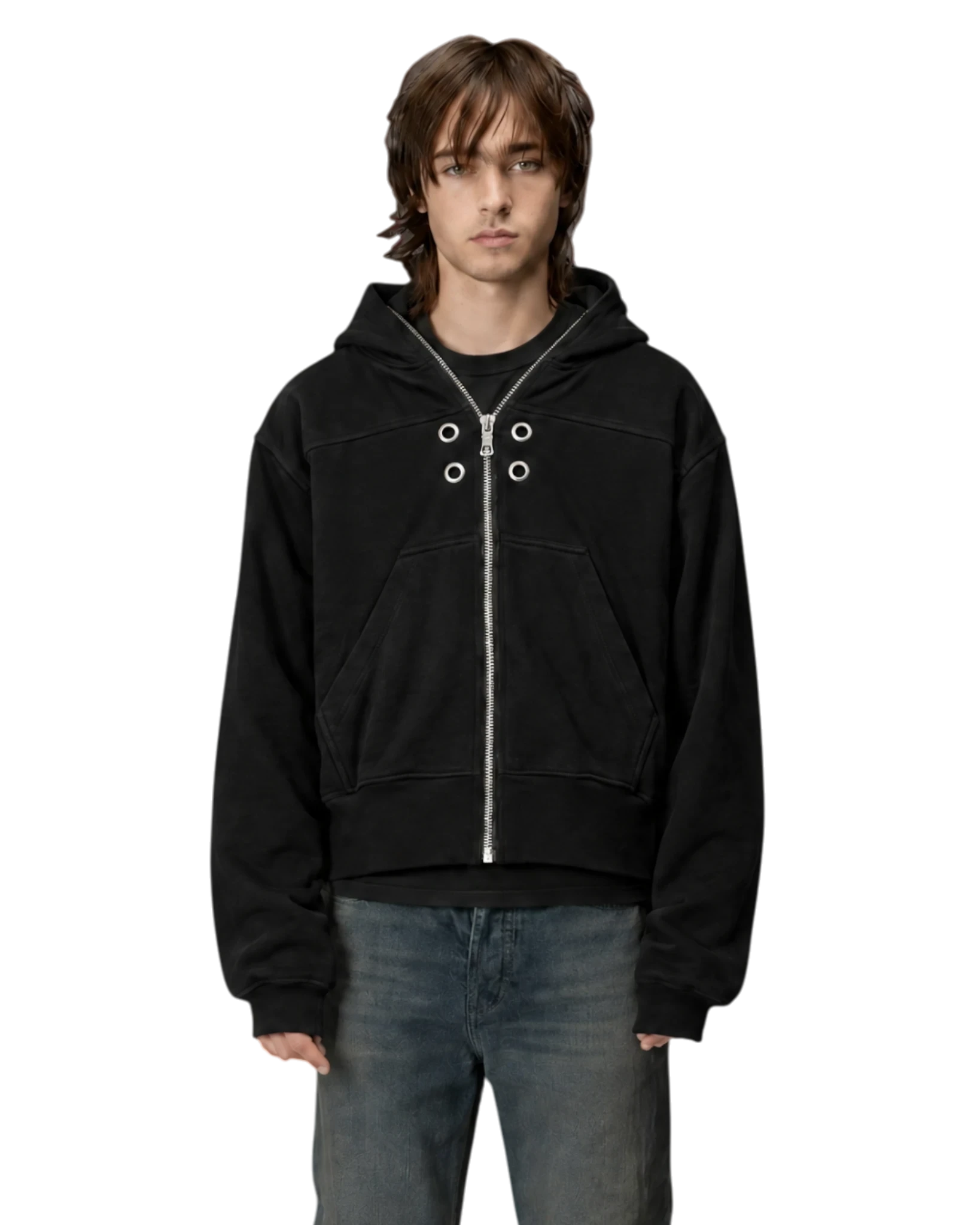 Rick Owens DRKSHDW Small Gimp Hoodie