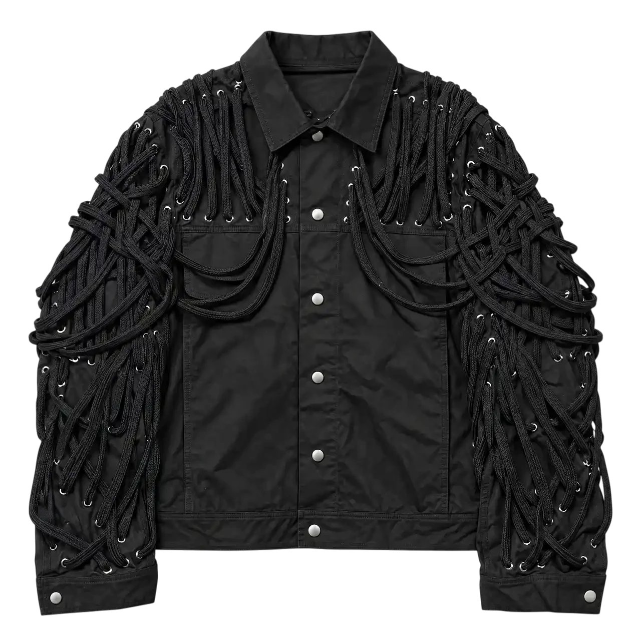 Rick Owens Tecuatl Megalaced Trucker Jacket