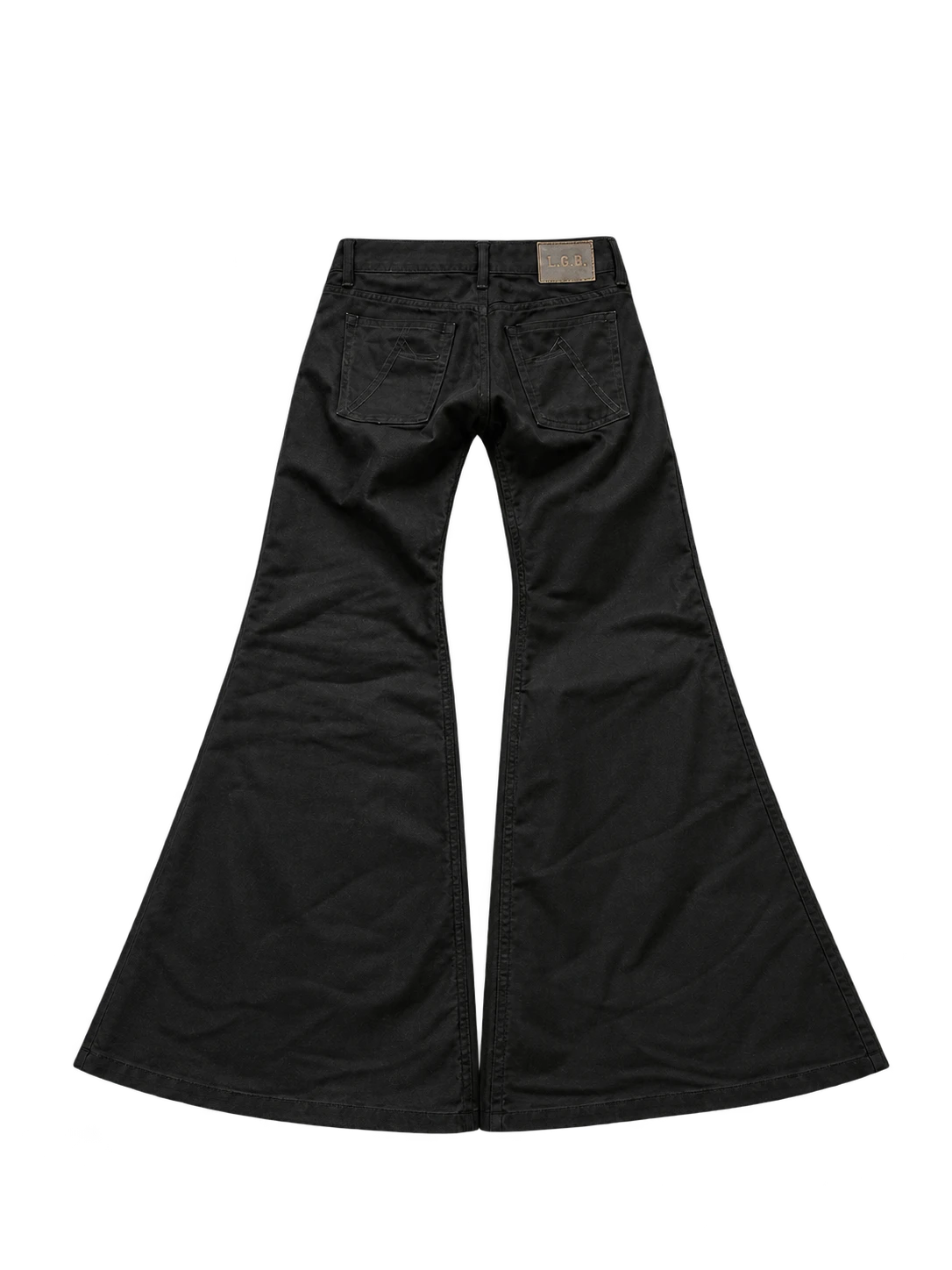 L.G.B. Black Super Bell Bottoms