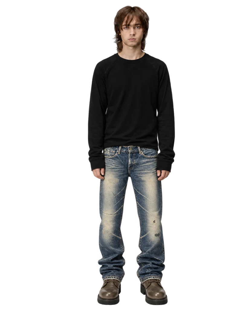 Undercover AW07 "Apple Fangs" Denim Jeans