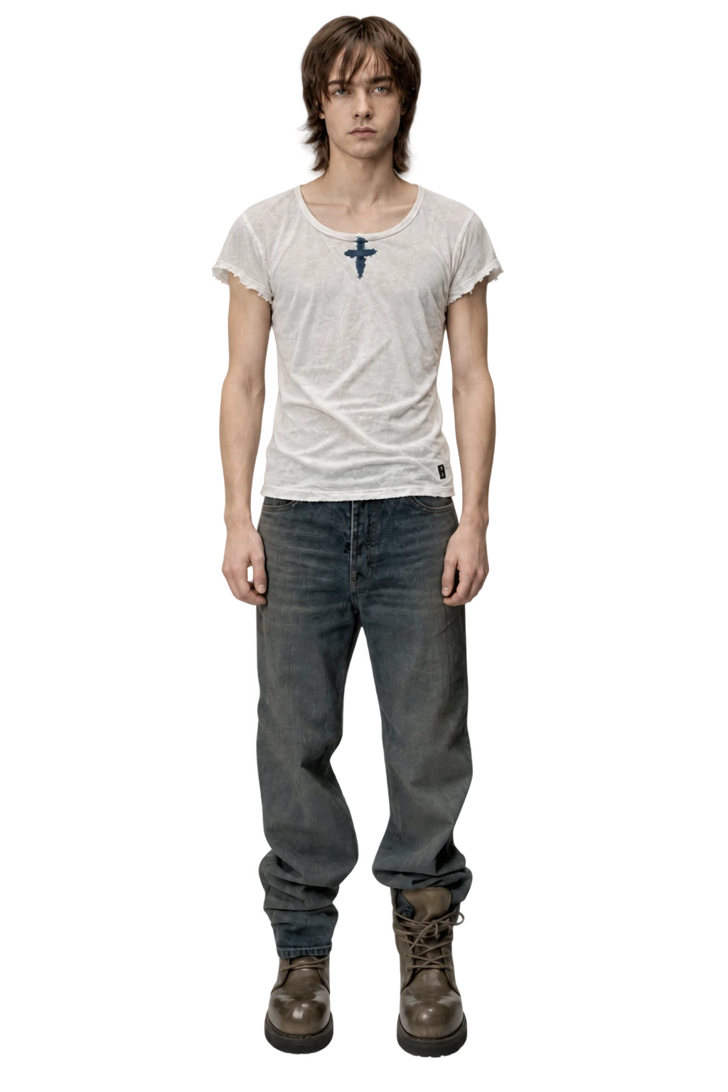 L.G.B. Front Cross T-Shirt