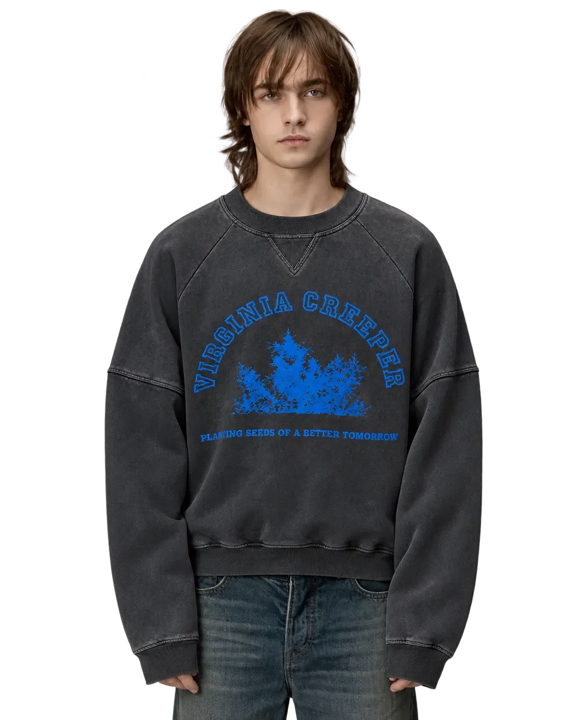 Raf Simons AW02 «Virginia Creeper» Sweatshirt