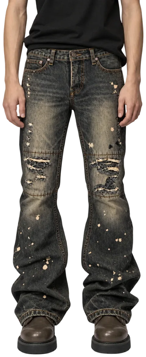 If Six Was Nine Mud Max Jeans