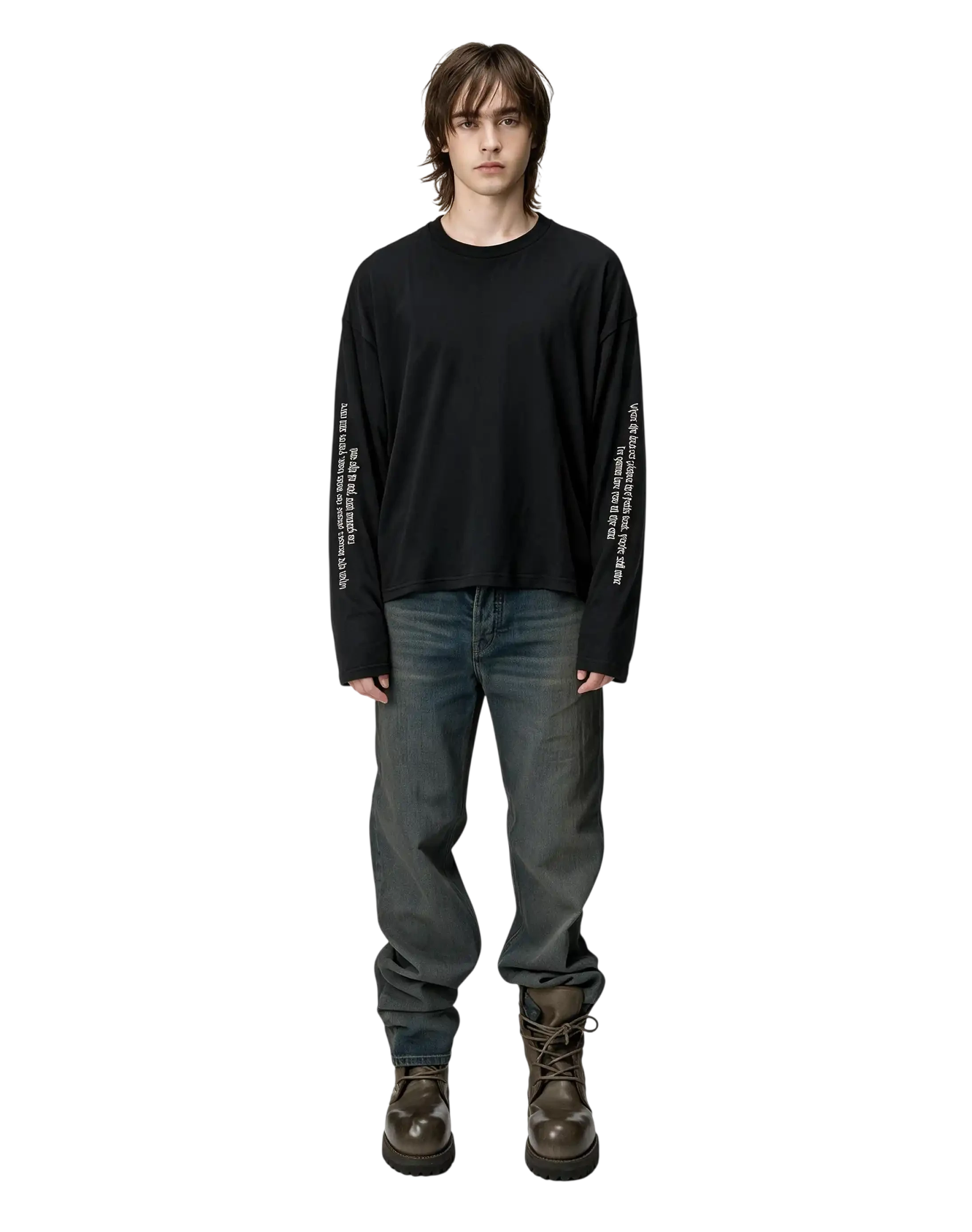 Ann Demeulemeester Emil Boxy Longsleeve