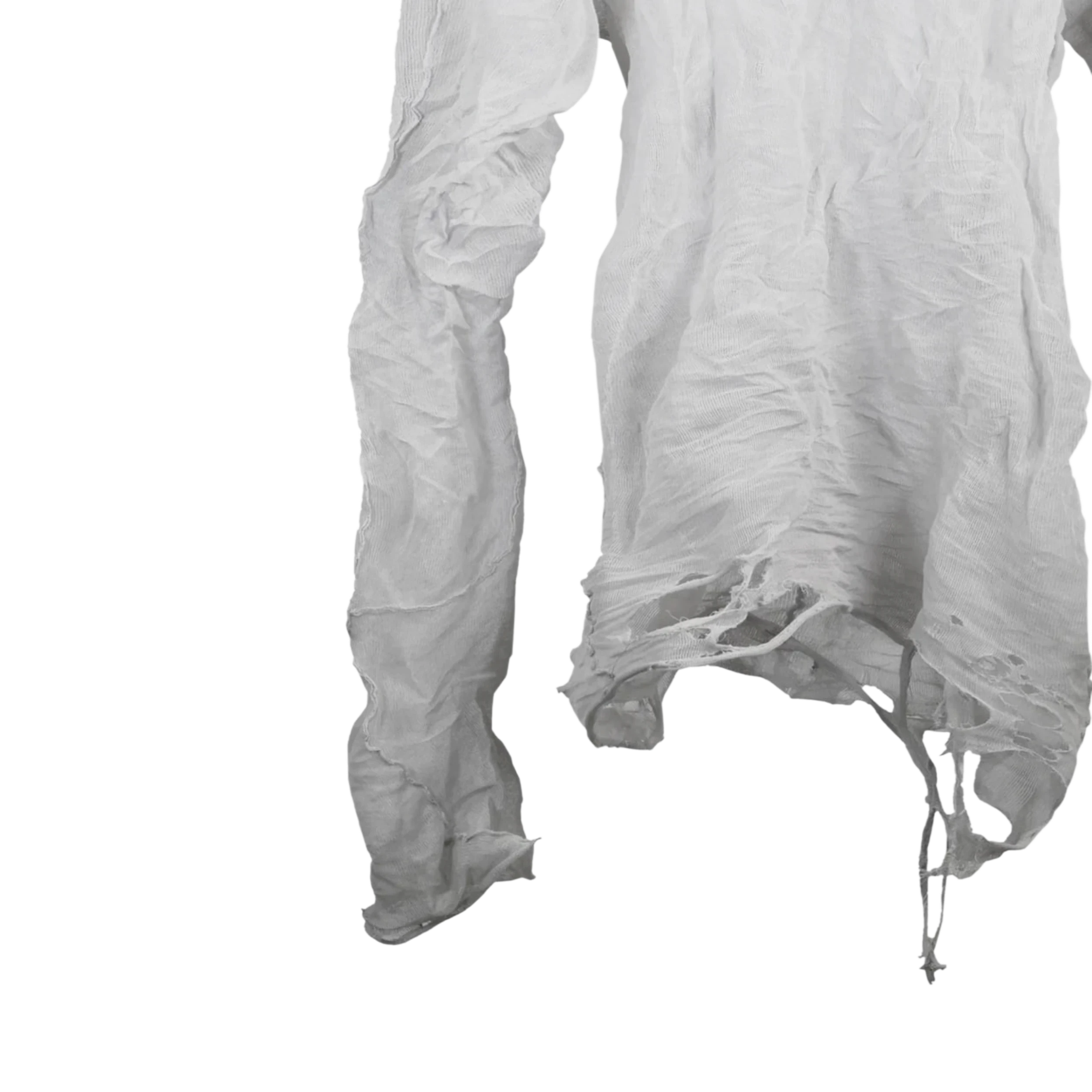 Shine Luxury Studios Hefesto Knitted Thrashed Metal Long Sleeve