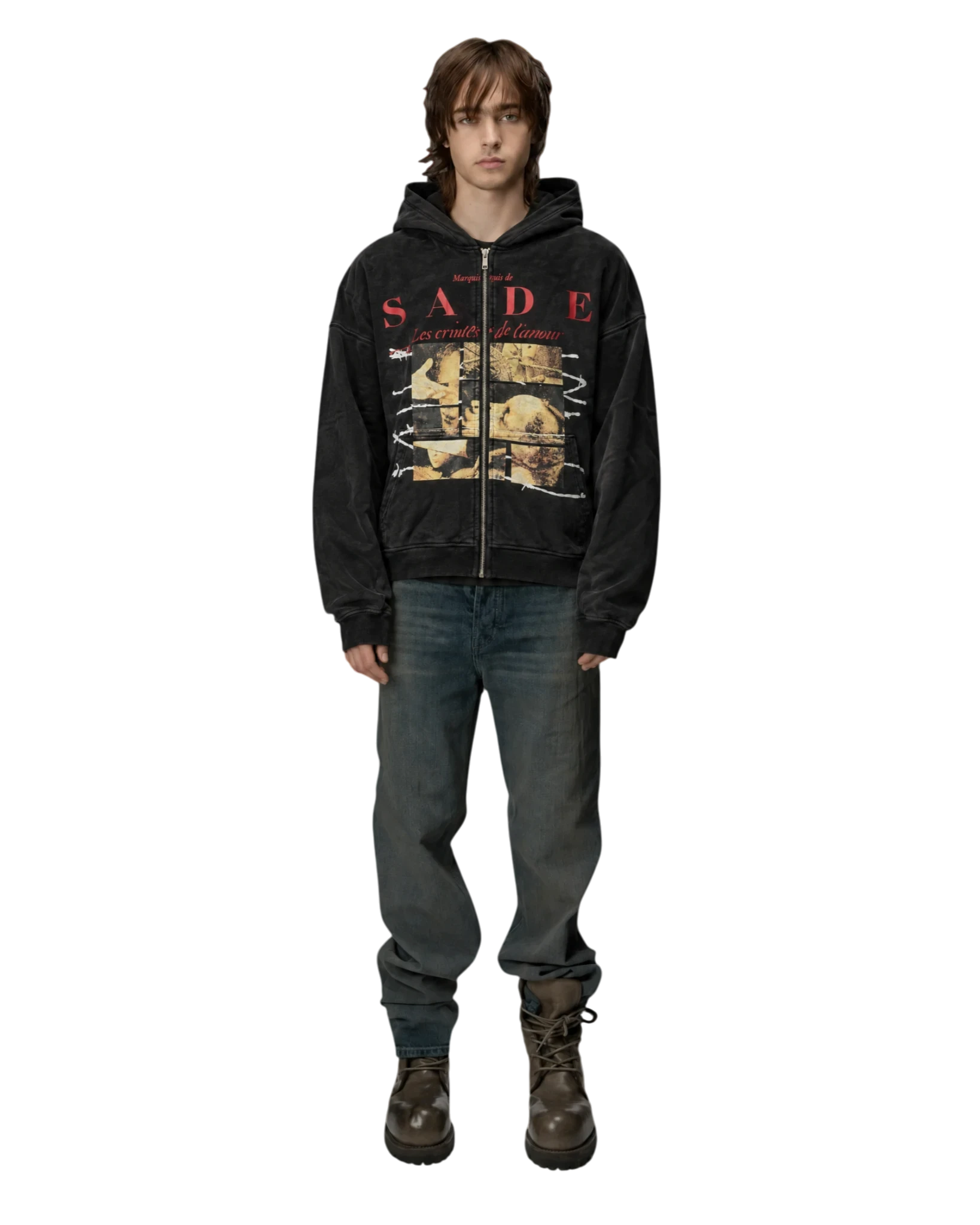 Enfants Riches Déprimes Sade Zip-hoodie