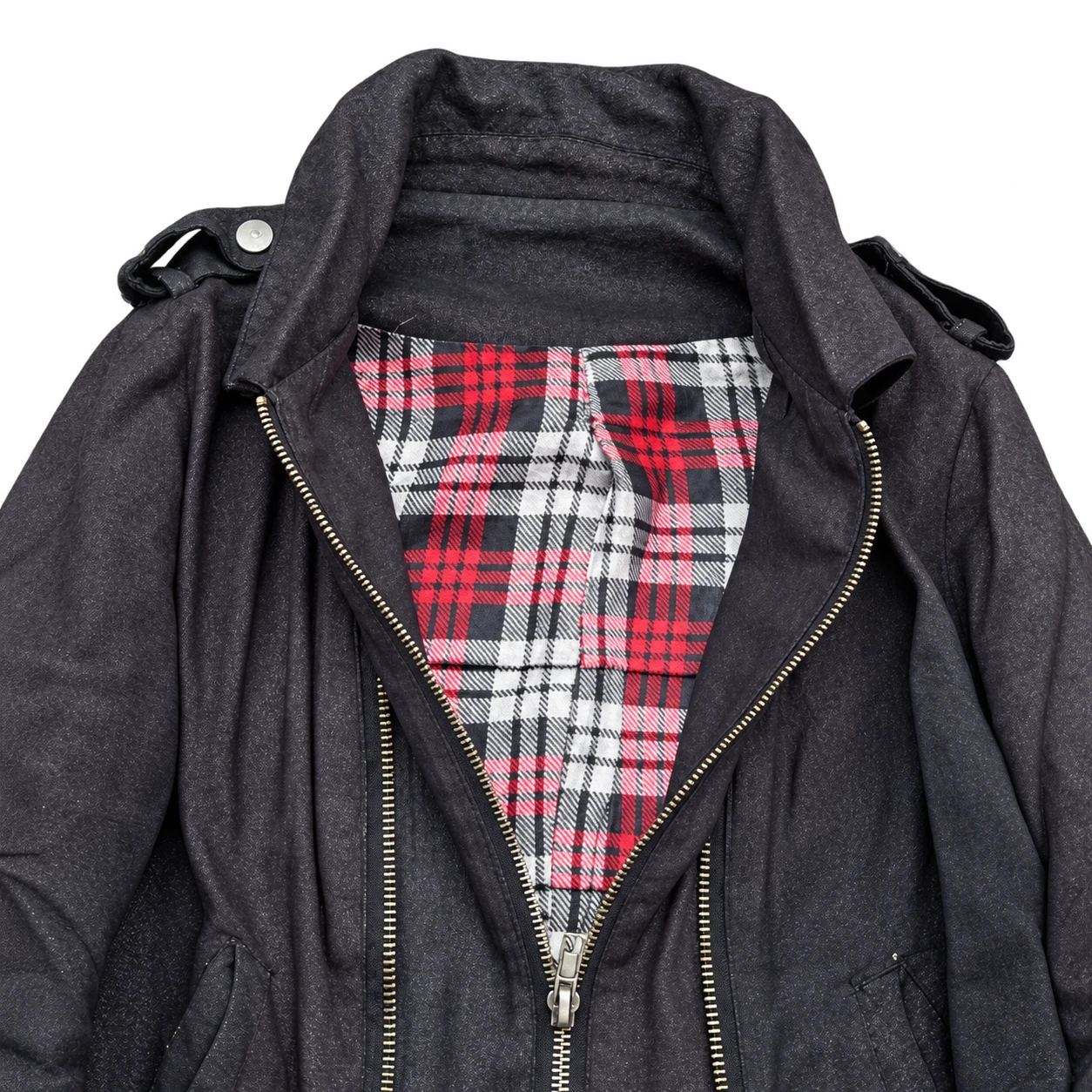 Isamu Katayama Backlash Archived Styled Wax Jacket Japanese 14th Vkei